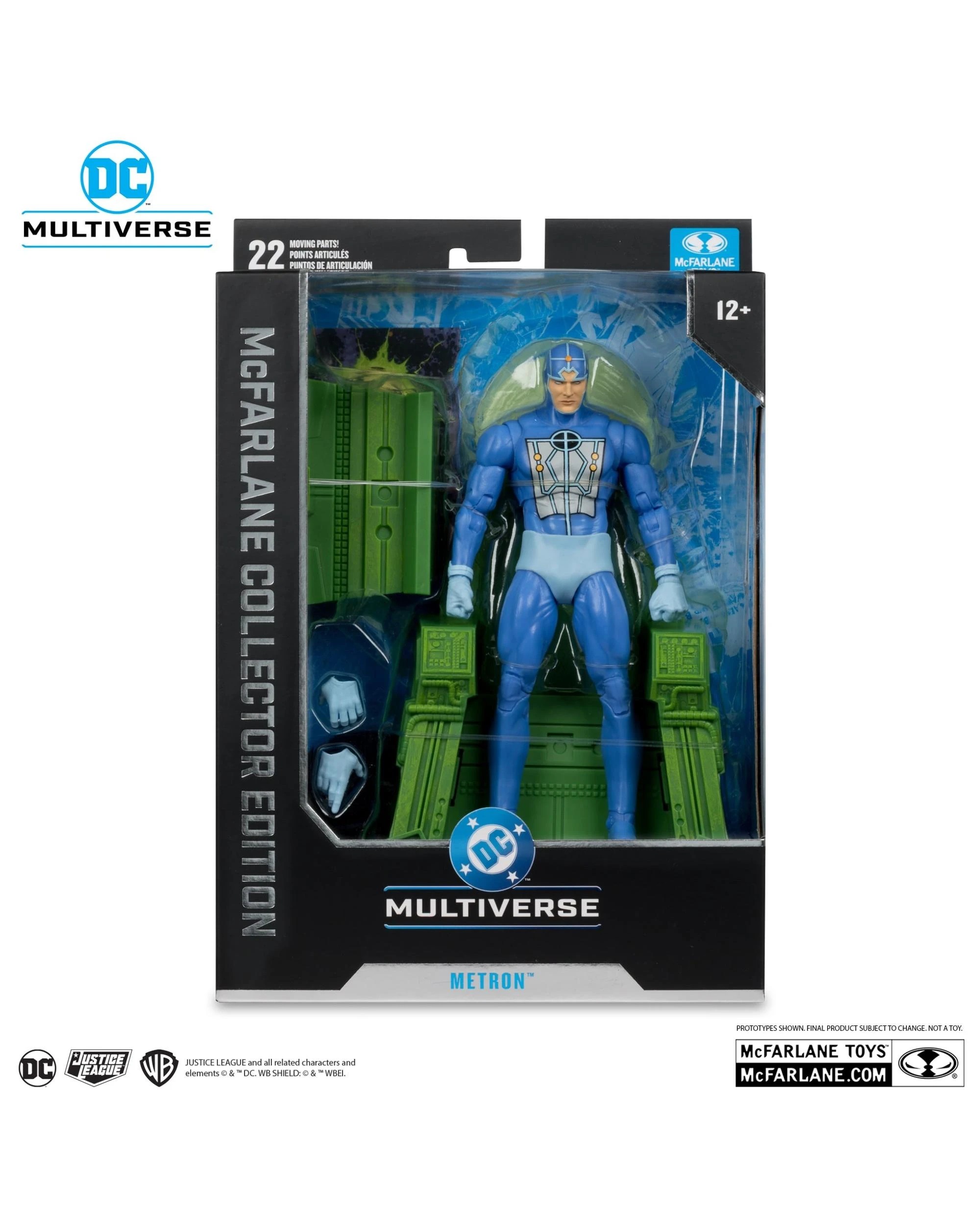 7 DC Multiverse New Gods Metron McFarlane Collector Edition #45 7 inch Action Figure, 7 of 9