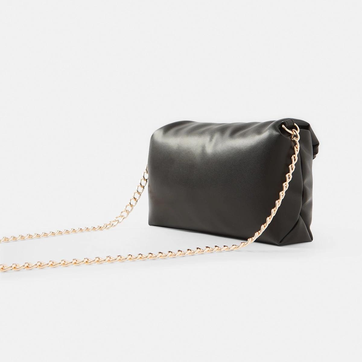 3 Pillow Crossbody Bag Black, 3 of 5