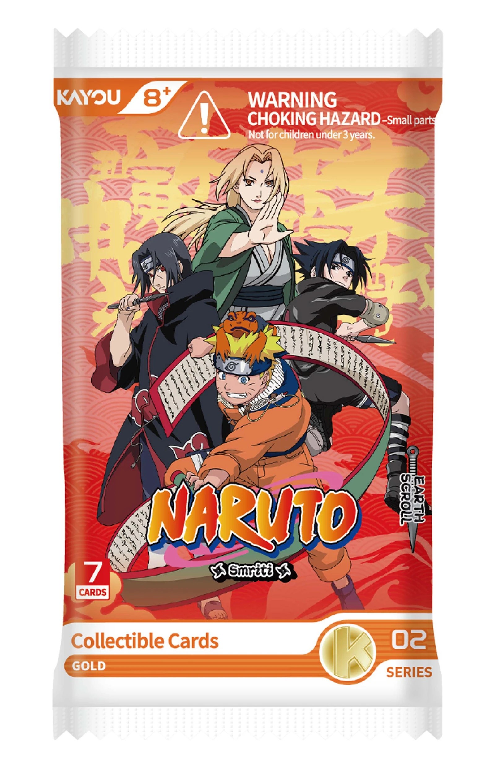 1 Naruto Smriti Collectible Cards Earth Scroll Series 2 - Assorted, 1 of 3