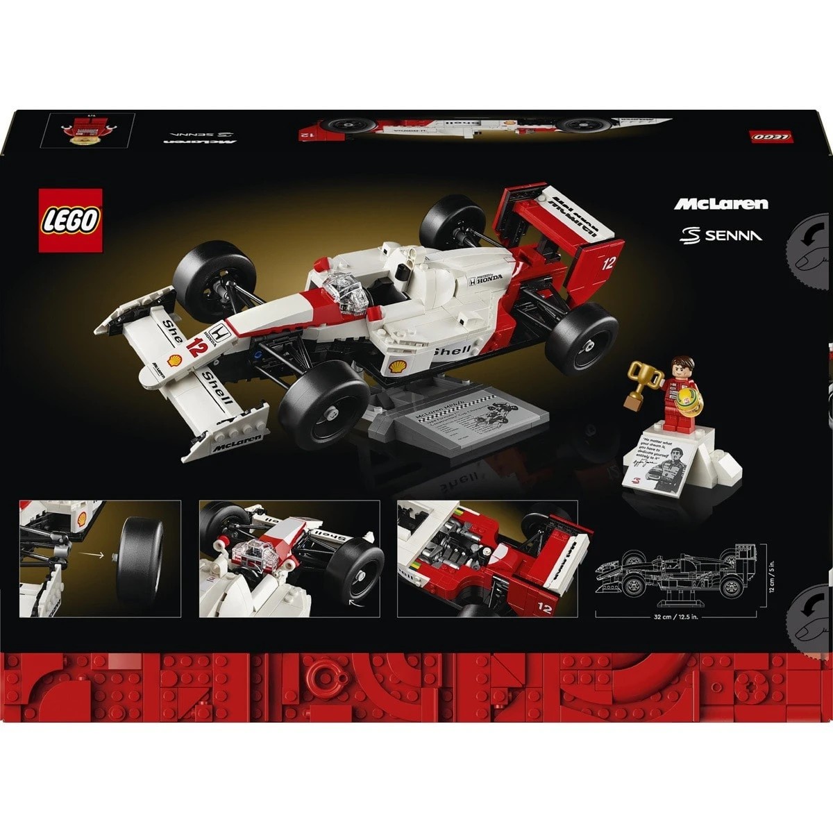 11 LEGO Icons McLaren MP4/4 & Ayrton Senna 10330, 11 of 11