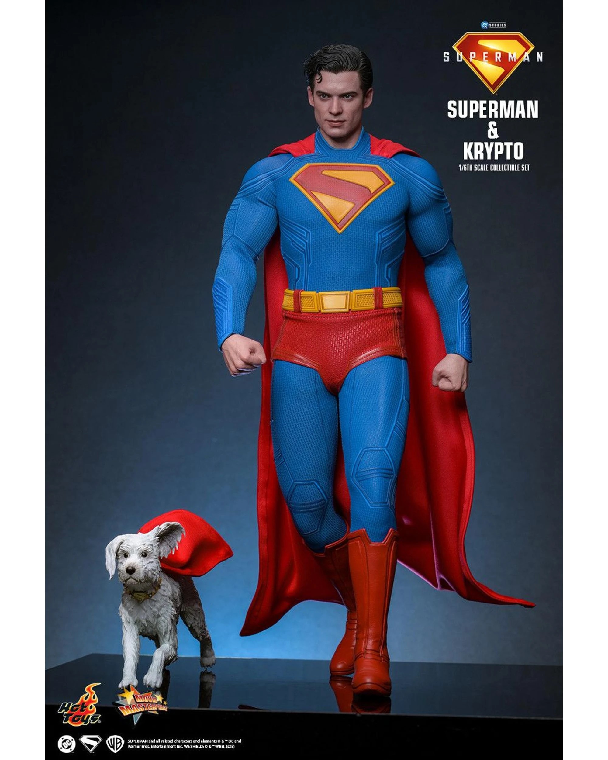 6 Hot Toys Superman - 2025 -  Superman and Krypto 1:6 Scale 12 inch Action Figure Set, 6 of 10