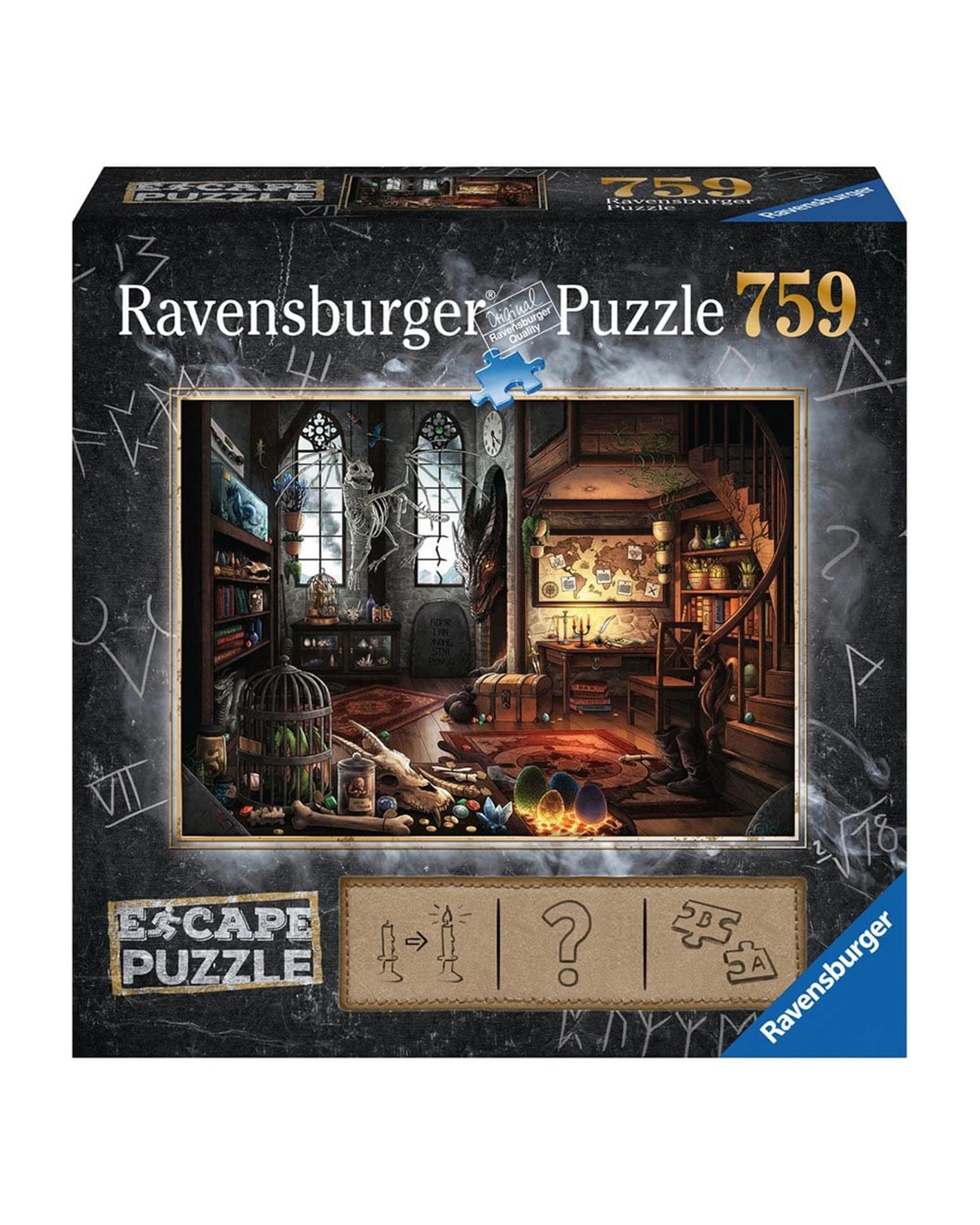 1 Ravensburger Escape Dragon Laboratory 759 Piece Jigsaw Puzzle, 1 of 1