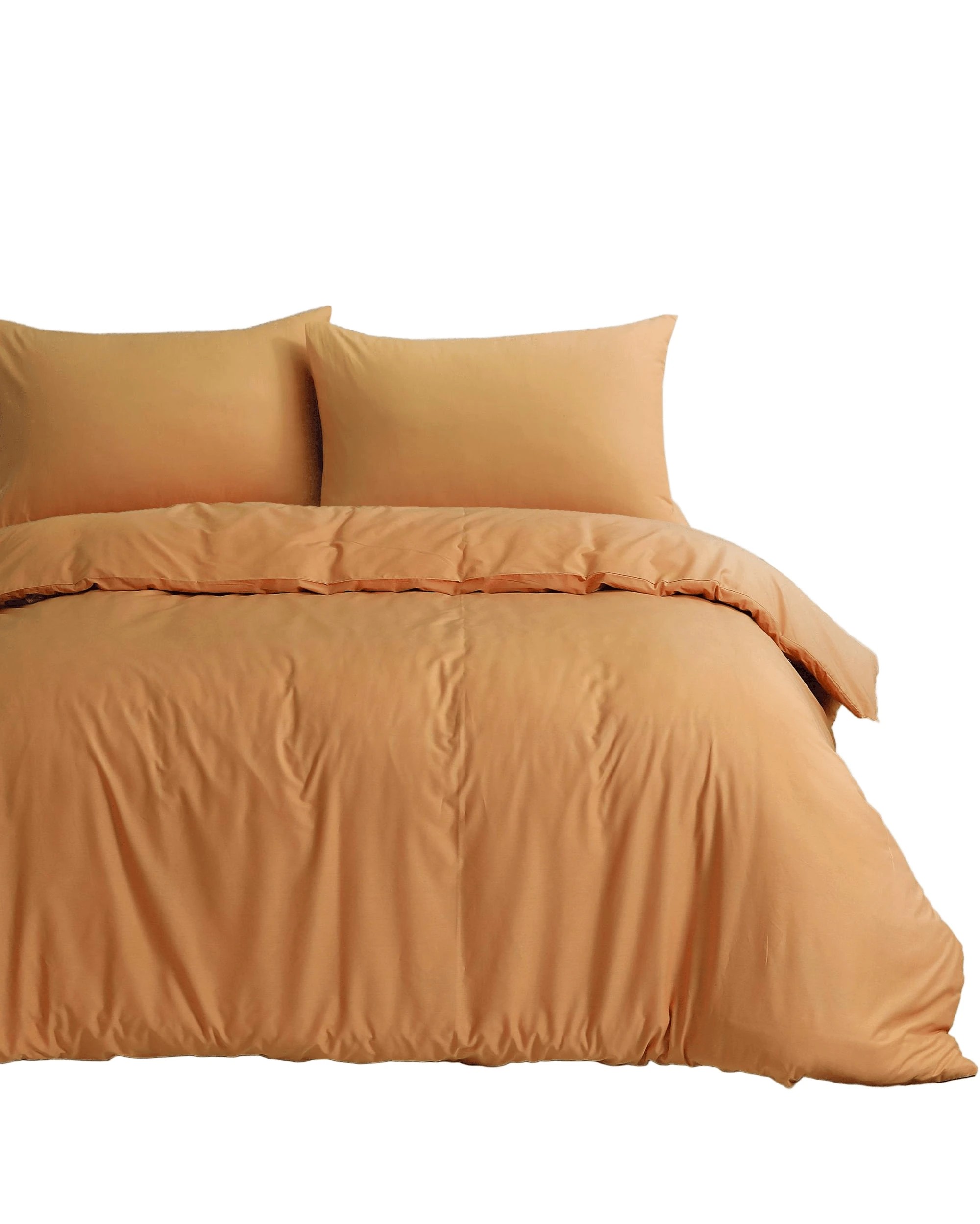 1 Amsons Royale Cotton Quilt Cover Set With Extra Standard Pillowcases - Single Bed - Brown, 1 of 2