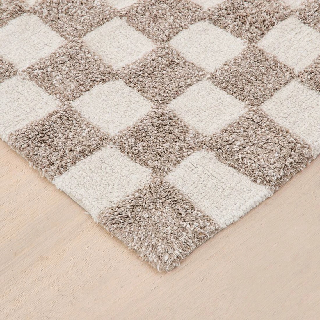 2 Checkerboard Rug - Beige, Extra Large - 270cm x 180cm, 2 of 7