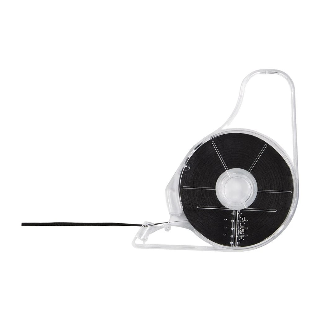 3 J.Burrows Adhesive Grid Tape Black 2mm x 20m, 3 of 3