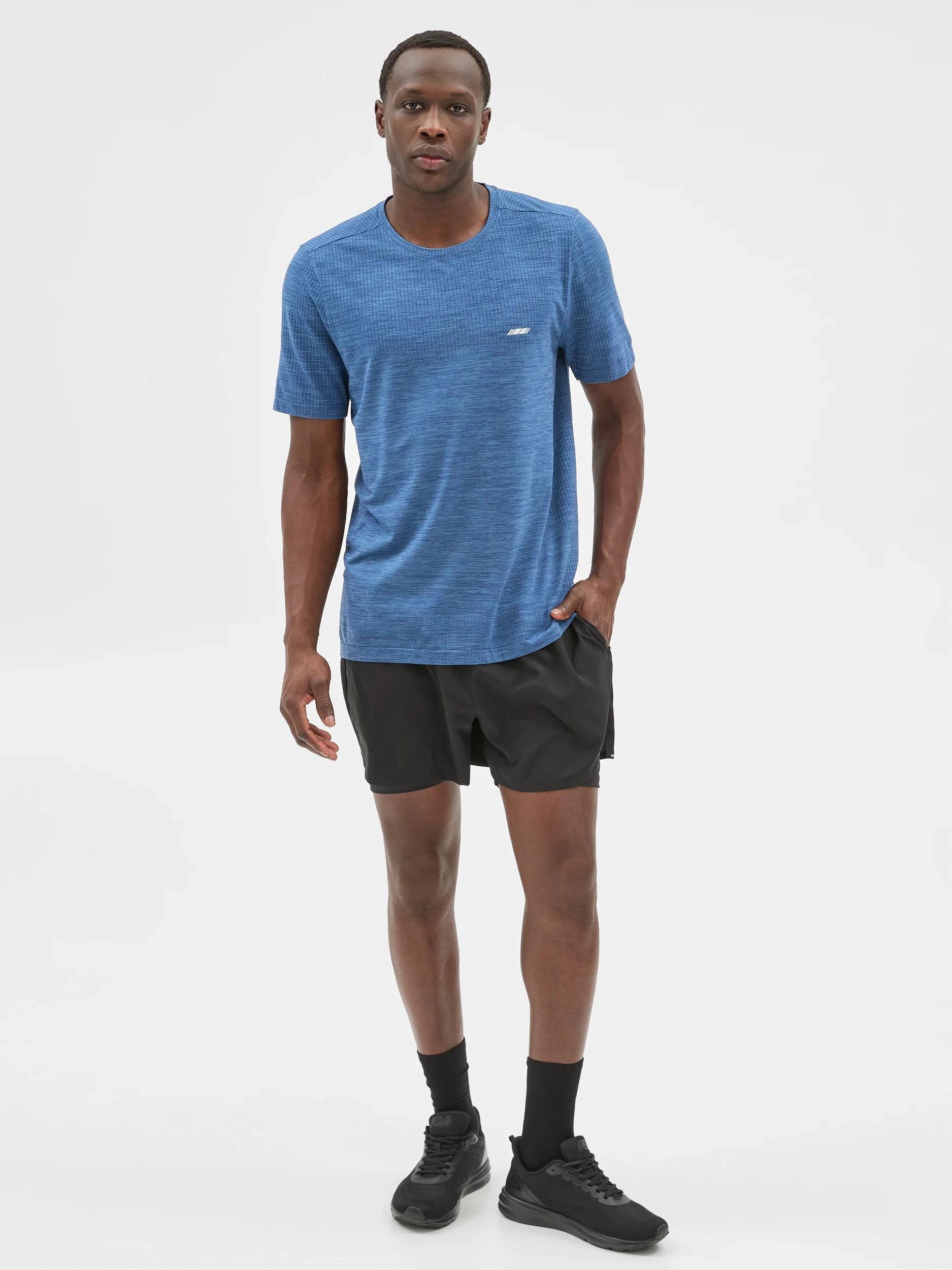 2 Target Active Training T-Shirt BLUE, 2 of 6