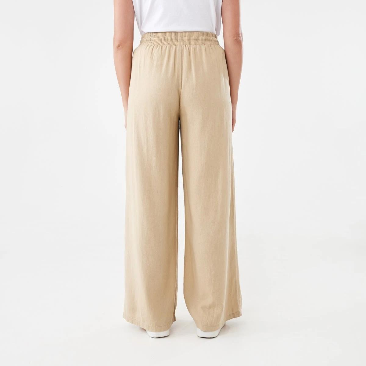 3 Linen Blend Wide Leg Pants LARK, 3 of 5