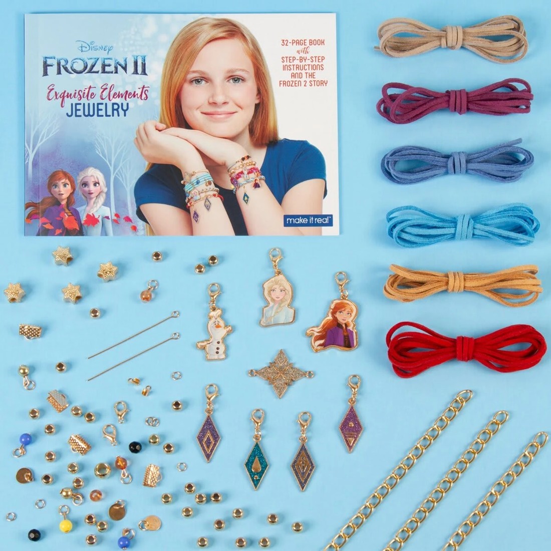 2 84 Piece Make It Real Disney Frozen II Bracelet Set, 2 of 5