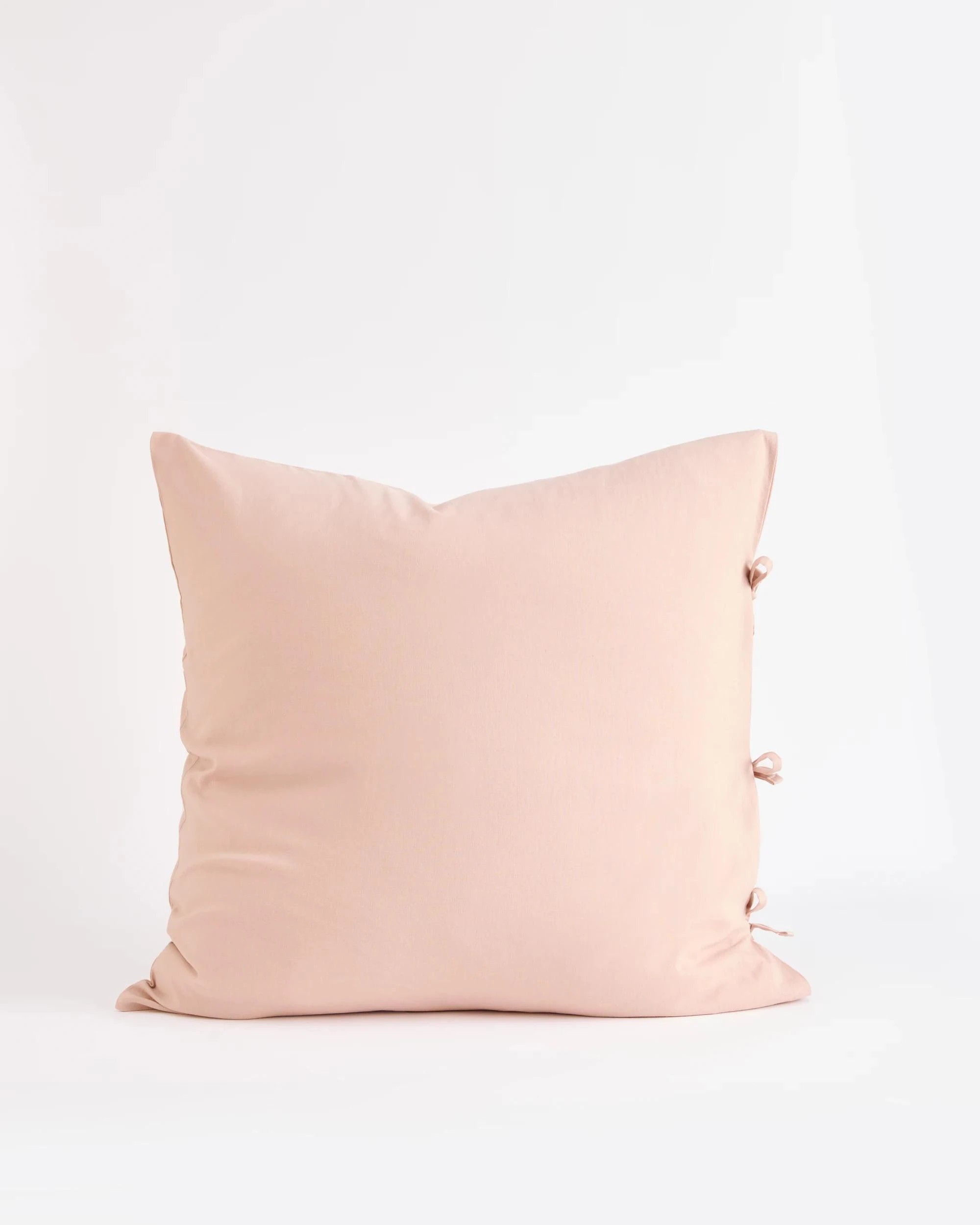 1 Target Laynie Linen/Cotton European Pillowcase - Queen Bed - Pink, 1 of 3