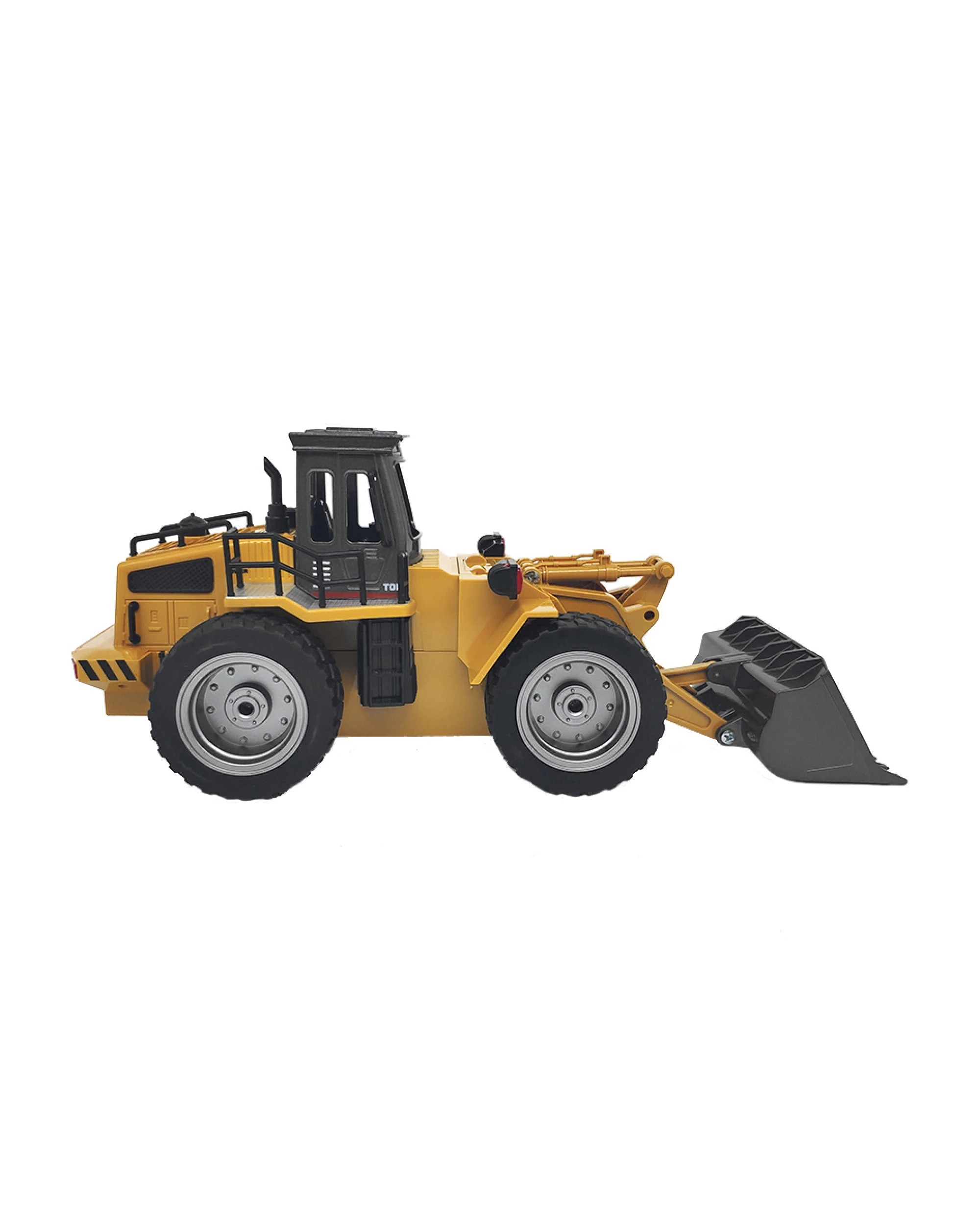 2 Lenoxx Remote Control Model Bulldozer Truck, Driving Cab and Scoop, 2 of 6