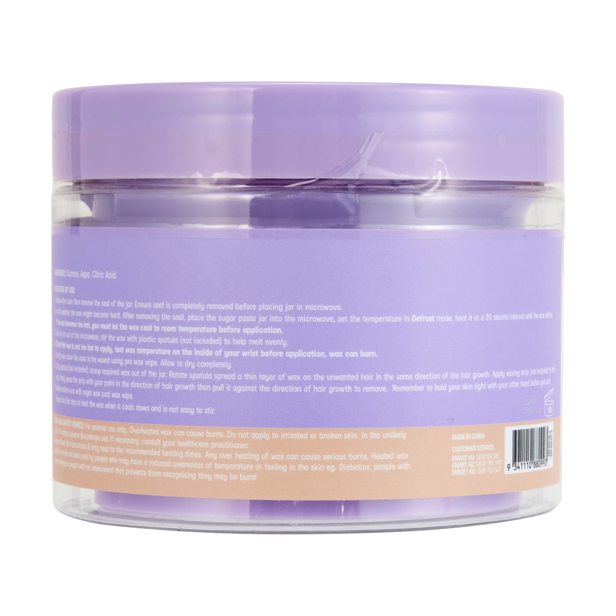 3 OXX Bodycare Stay Smooth Sweet Cheeks Sugar Wax 300g, 3 of 3