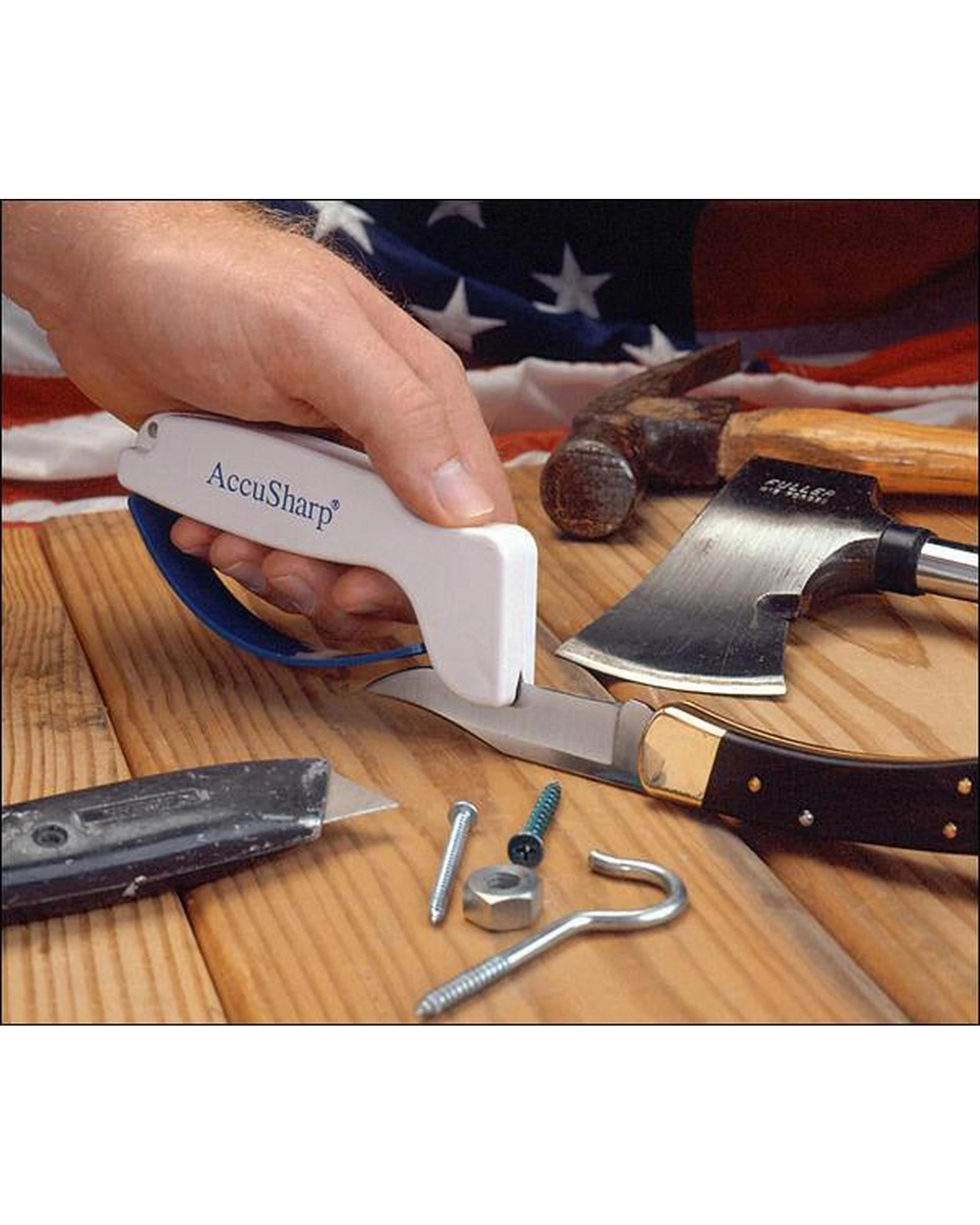 3 AccuSharp Original Sharpener Tungsten Carbide Blades 001C  47KS, 3 of 4