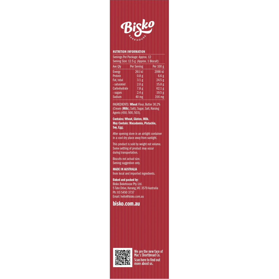 2 Bisko Bakehouse Traditional Shortbread Fingers 150g, 2 of 3