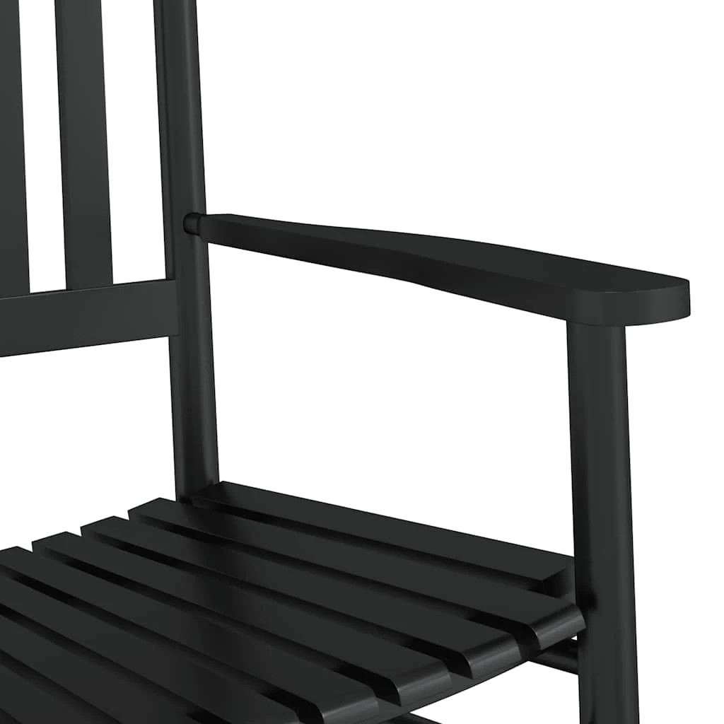 6 vidaXL rocking chair Ergonomic - Black, 6 of 7