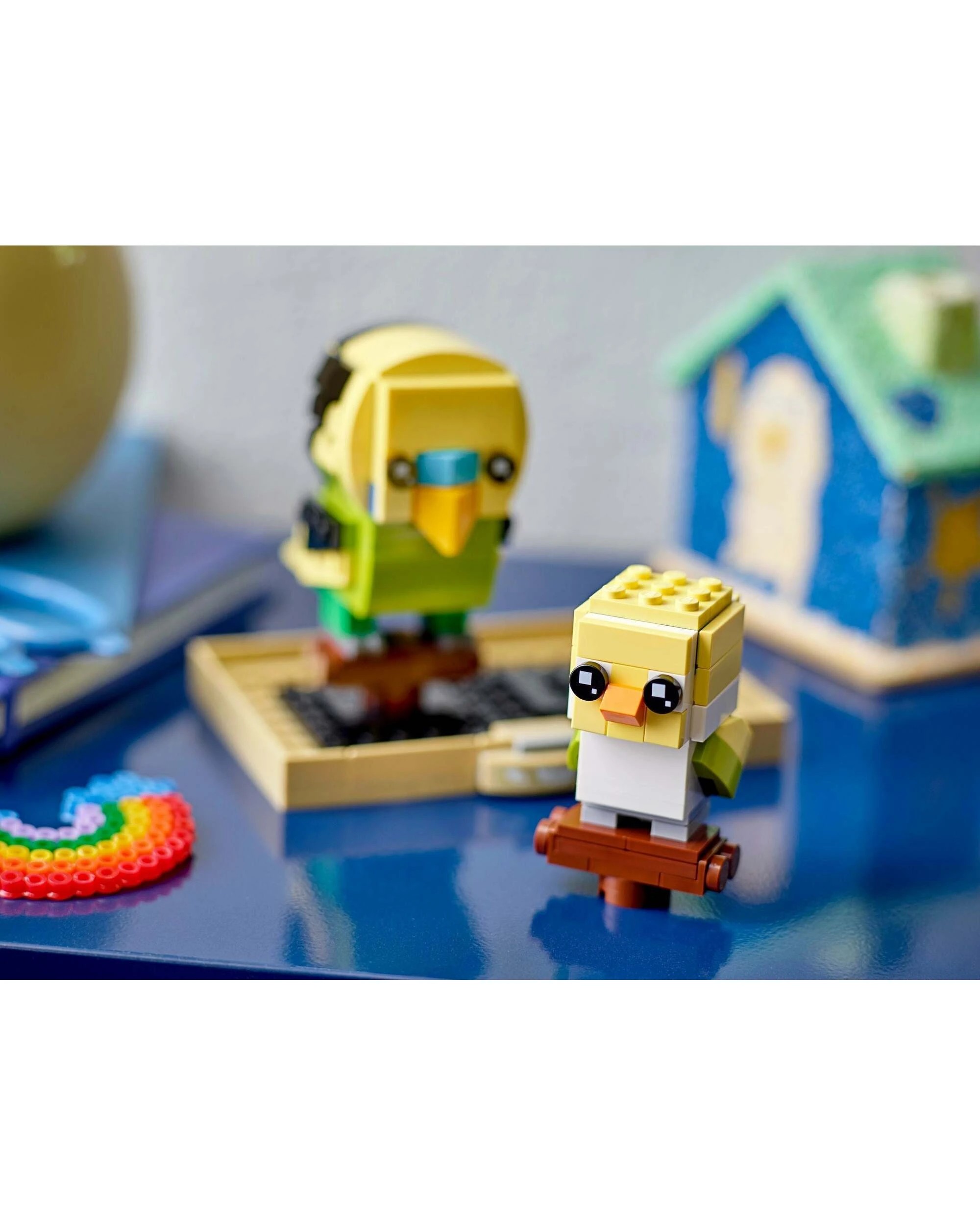 4 LEGO BrickHeadz 40443 Budgie, 4 of 5