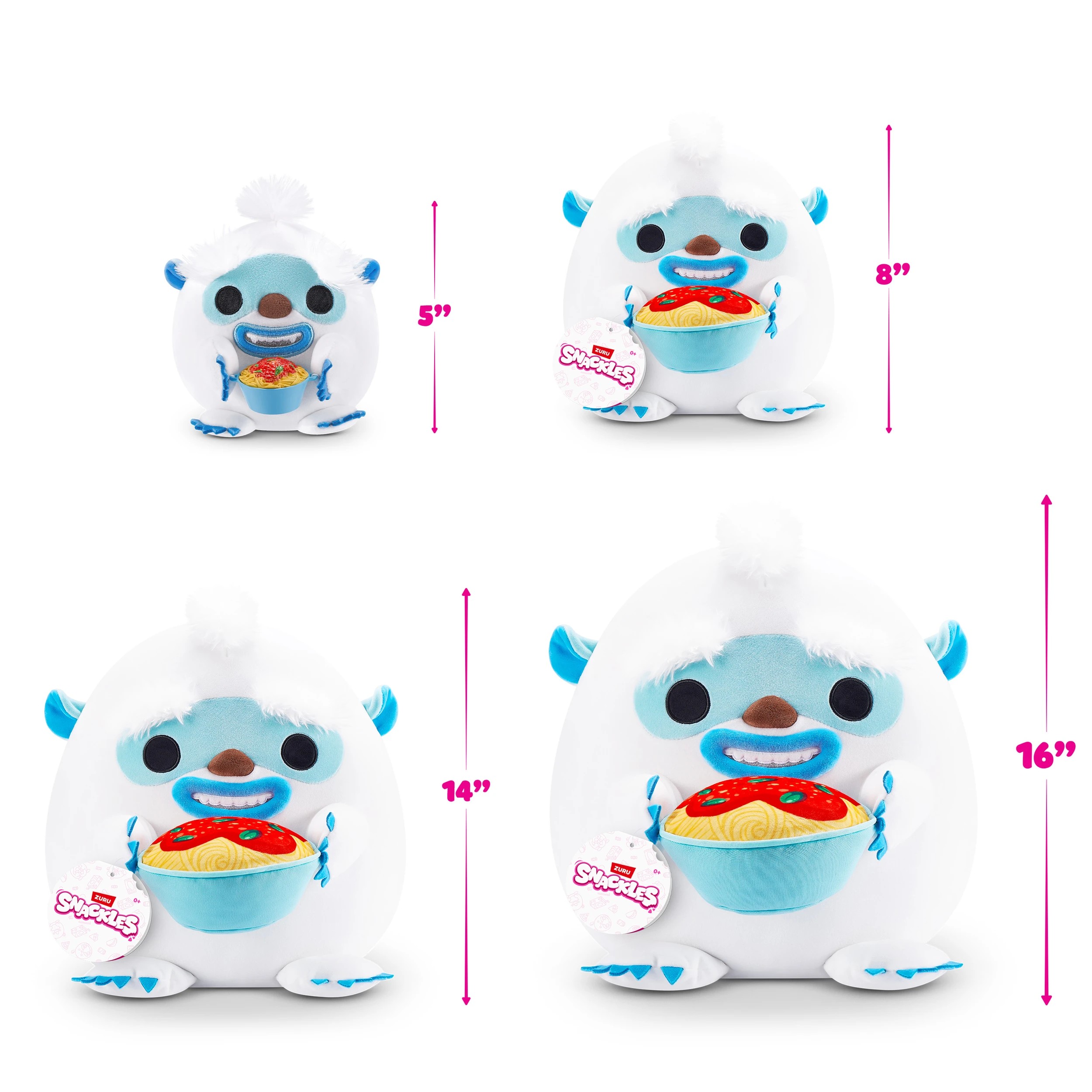 5 20cm Snackles Non-Licensed Series Plush by ZURU - Assorted, 5 of 8