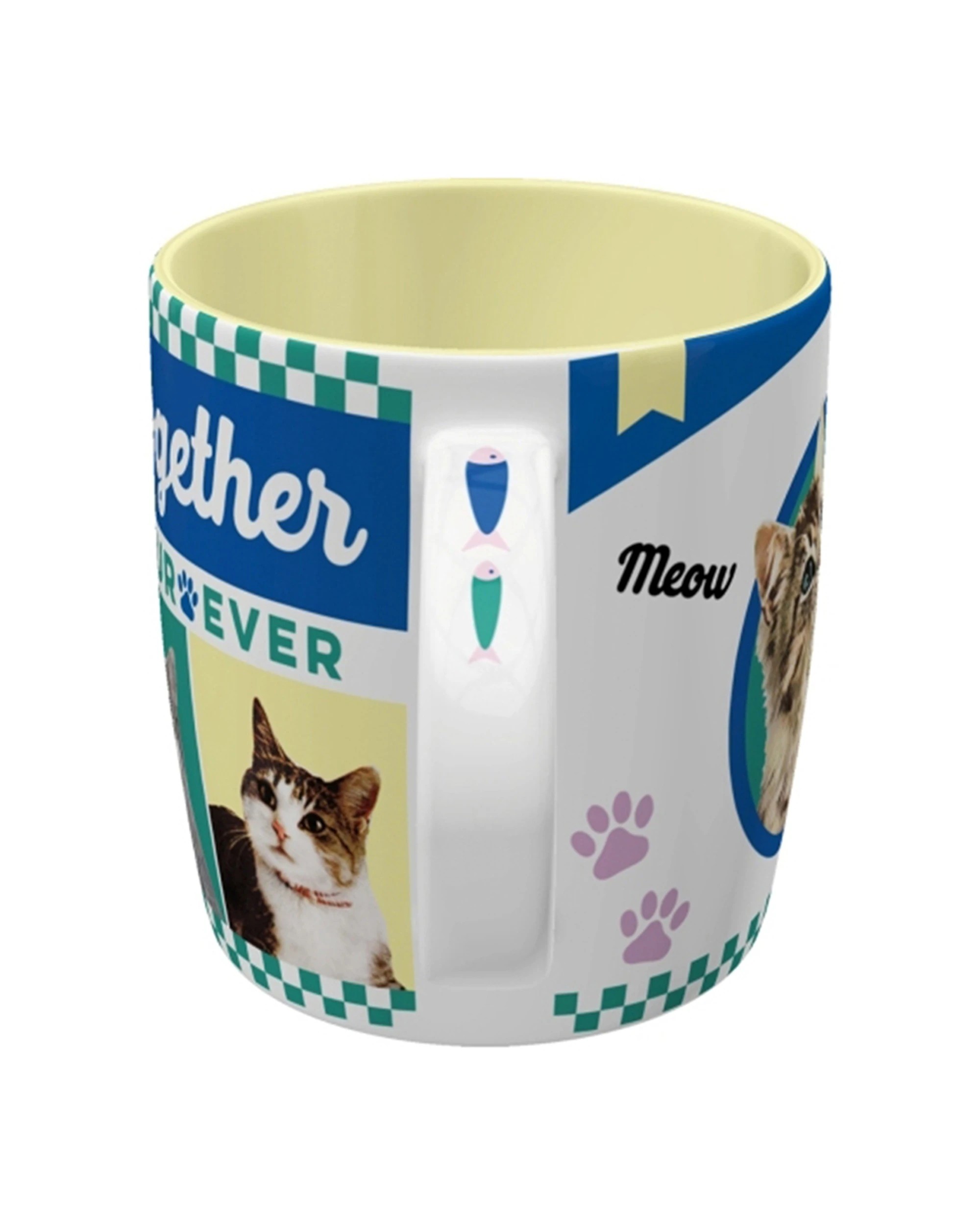 3 Nostalgic-Art Ceramic Mug 330ml Mug - Better Together Style Print - Multi, 3 of 4