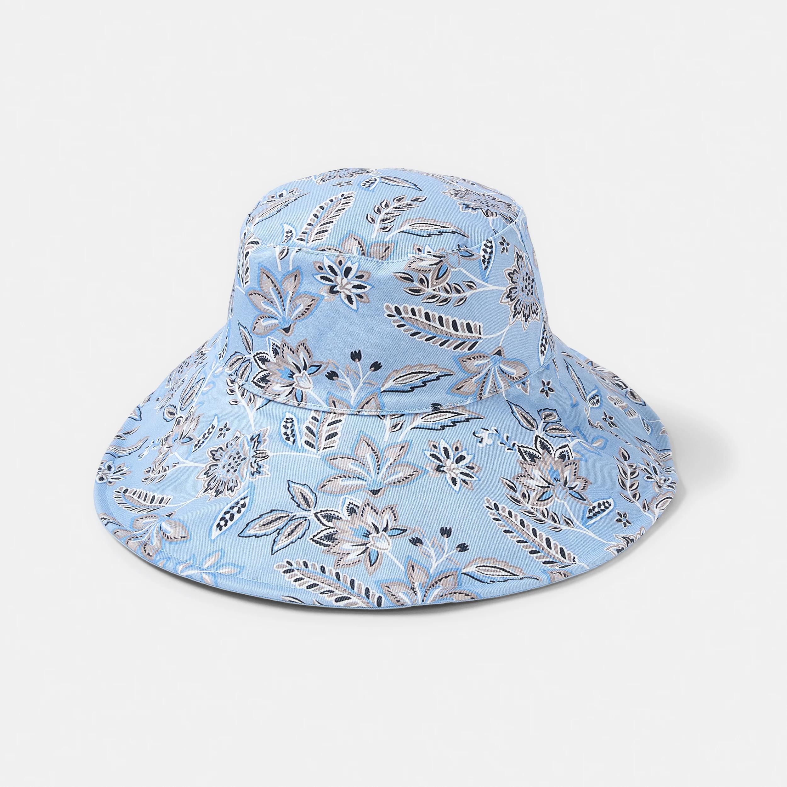1 Wide Reversible Bucket Hat Chintz, 1 of 4