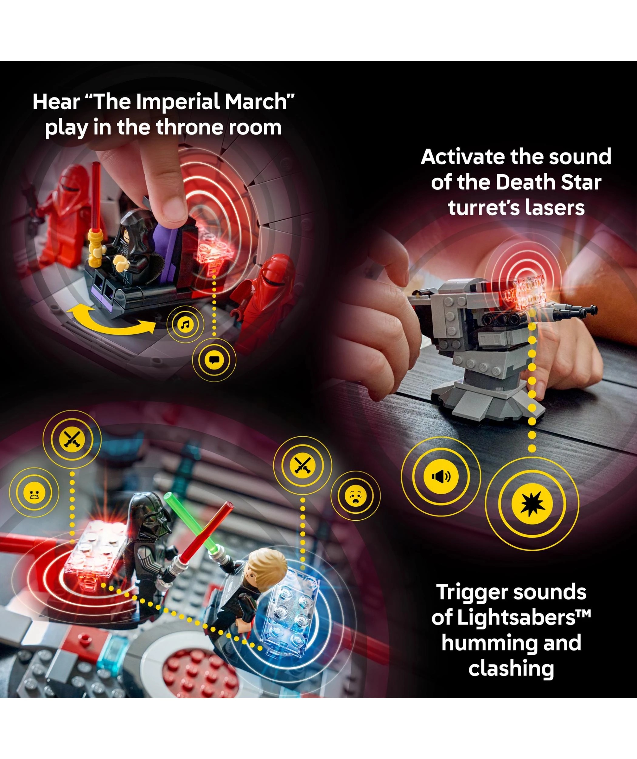 6 LEGO Star Wars SMART Play: Throne Room Duel & A-Wing 75427, 6 of 10