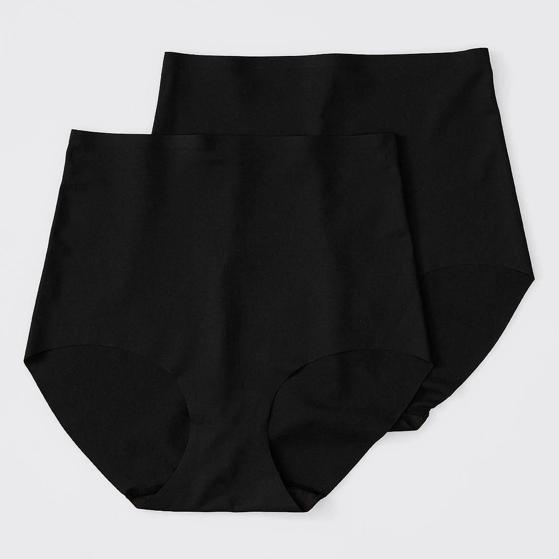 3 Target 2 Pack Bonded No Show Full Briefs BLACK, 3 of 9