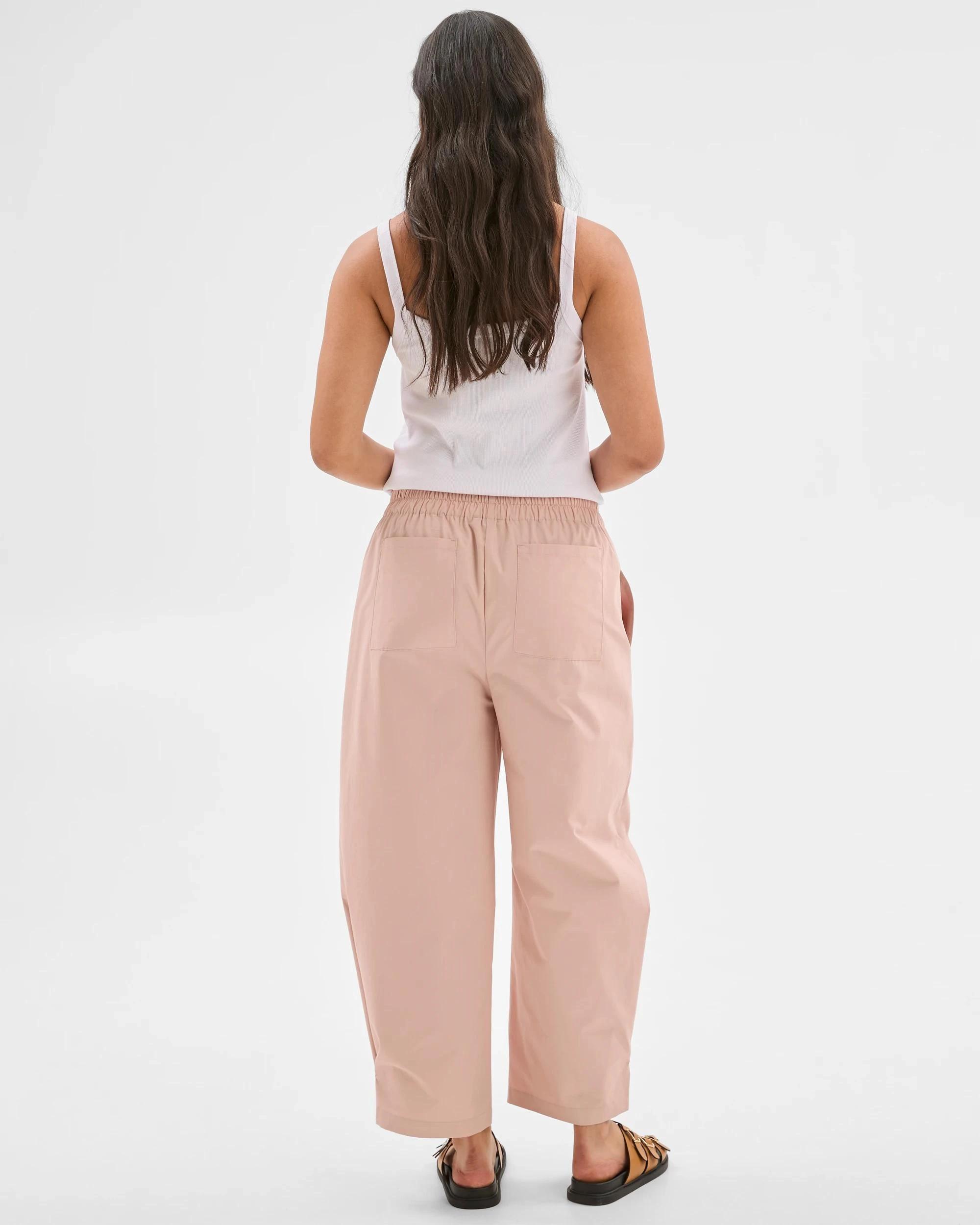 5 Target Button Hem Pants PINK SAND, 5 of 5