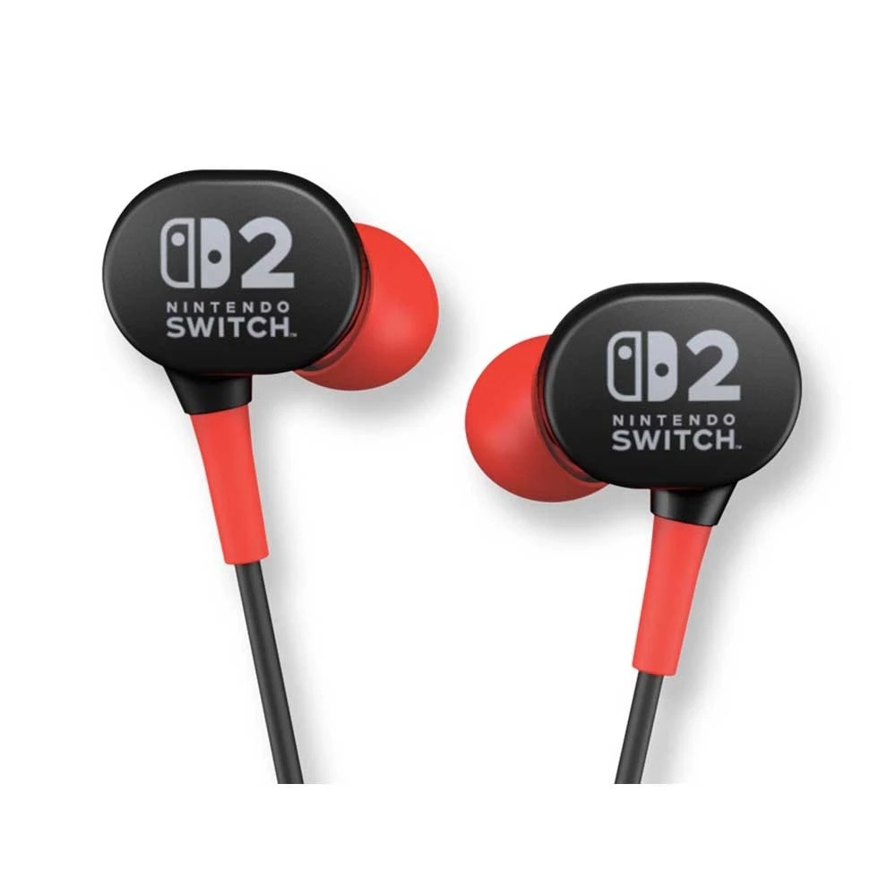 3 PowerA - Wired Earbuds for Nintendo Switch 2 - Black
 - Black, 3 of 5