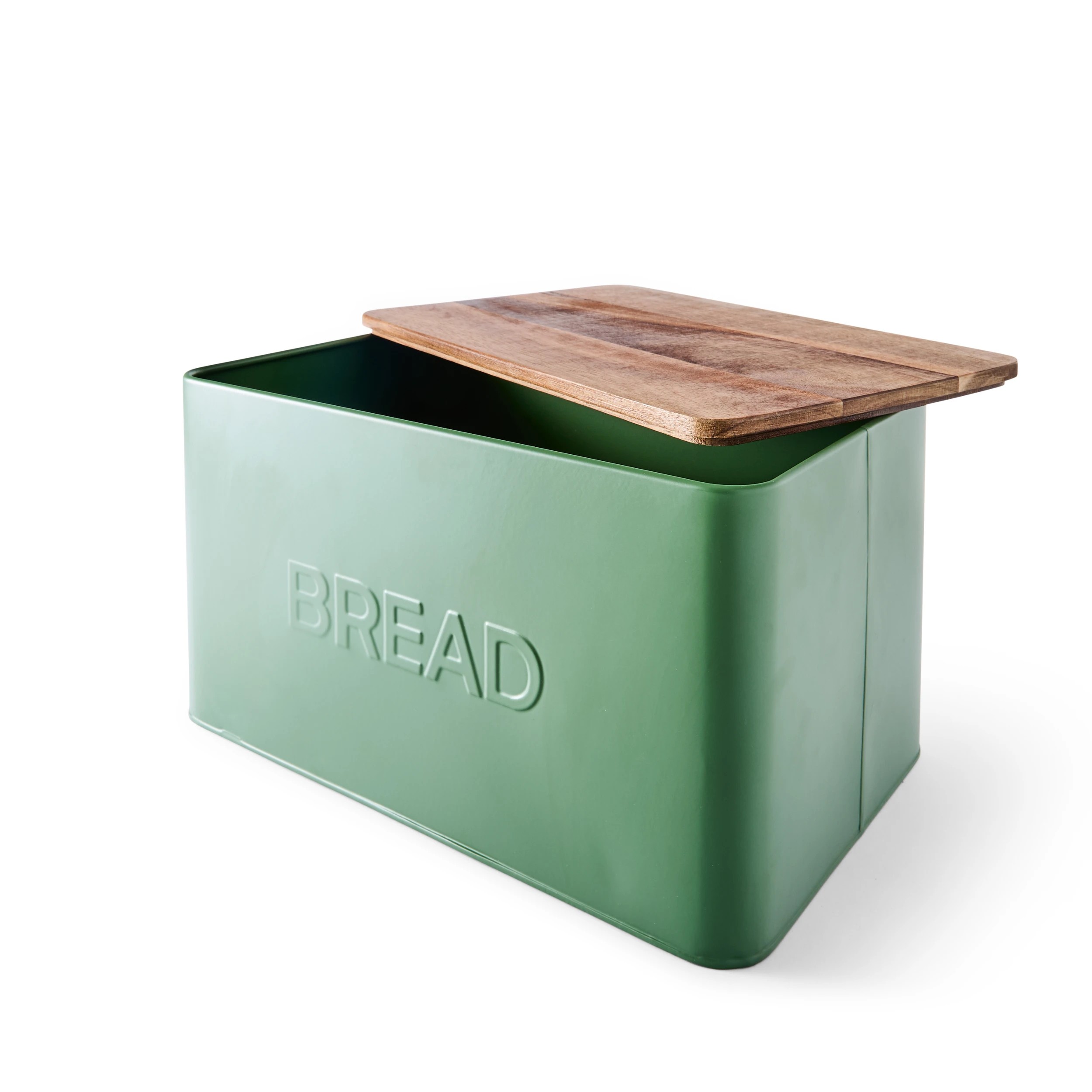 2 Bread Bin with Acacia Lid, 2 of 9