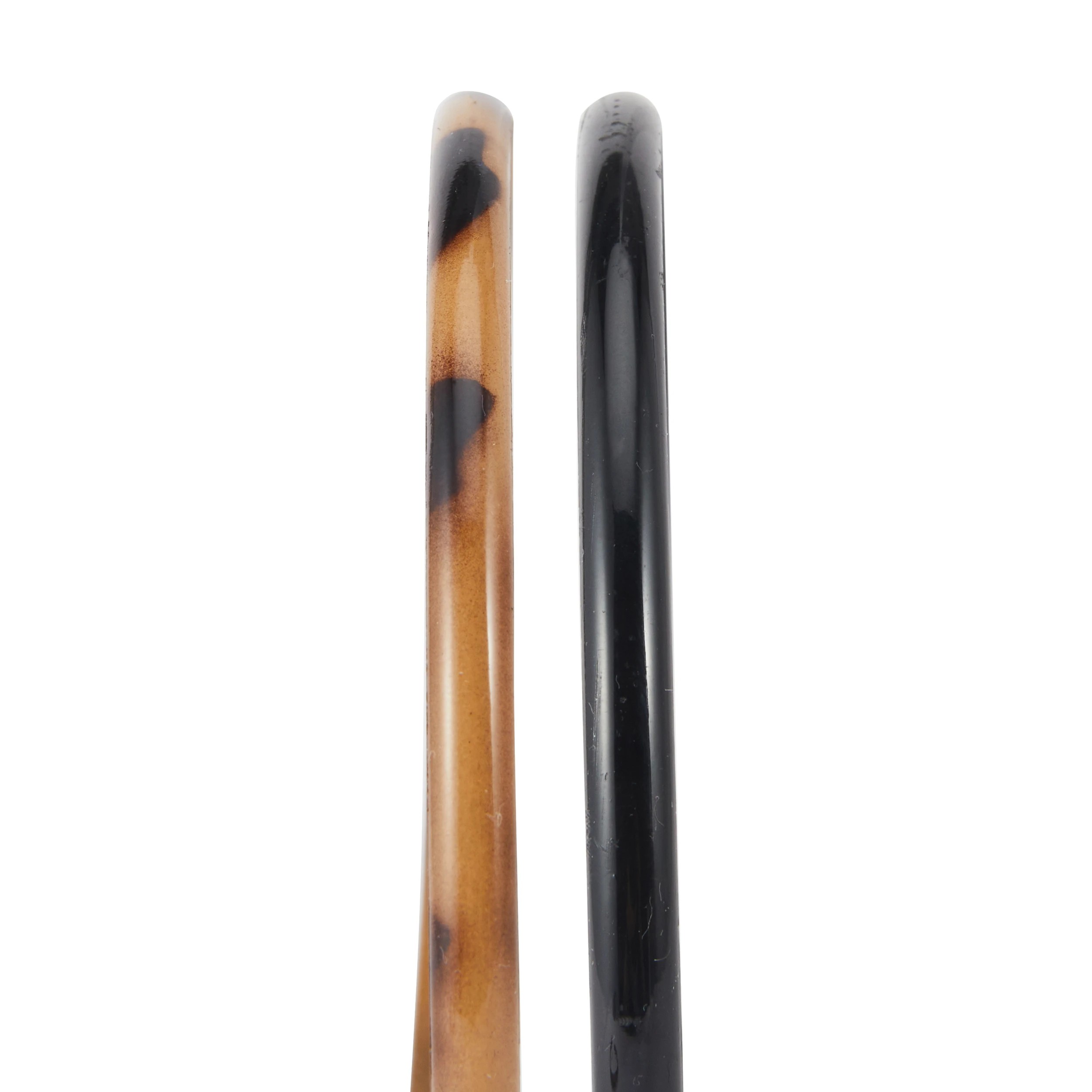 2 OXX Haircare 2 Piece Headband - Black and Tort, 2 of 4