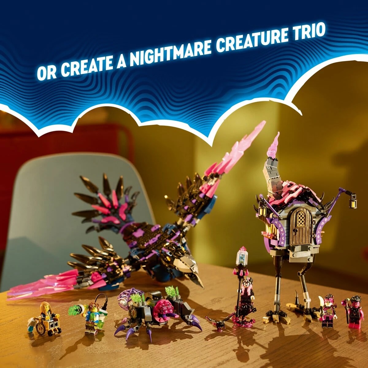 5 LEGO DREAMZzz The Never Witch’s Midnight Raven 71478, 5 of 10