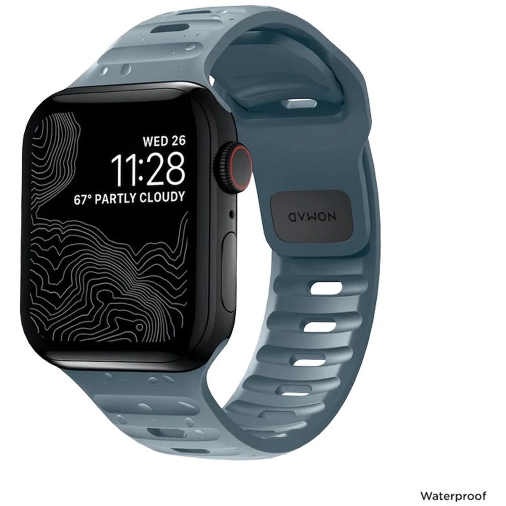 1 Nomad Apple Watch Band Sport 40-42mm Blue, 1 of 4