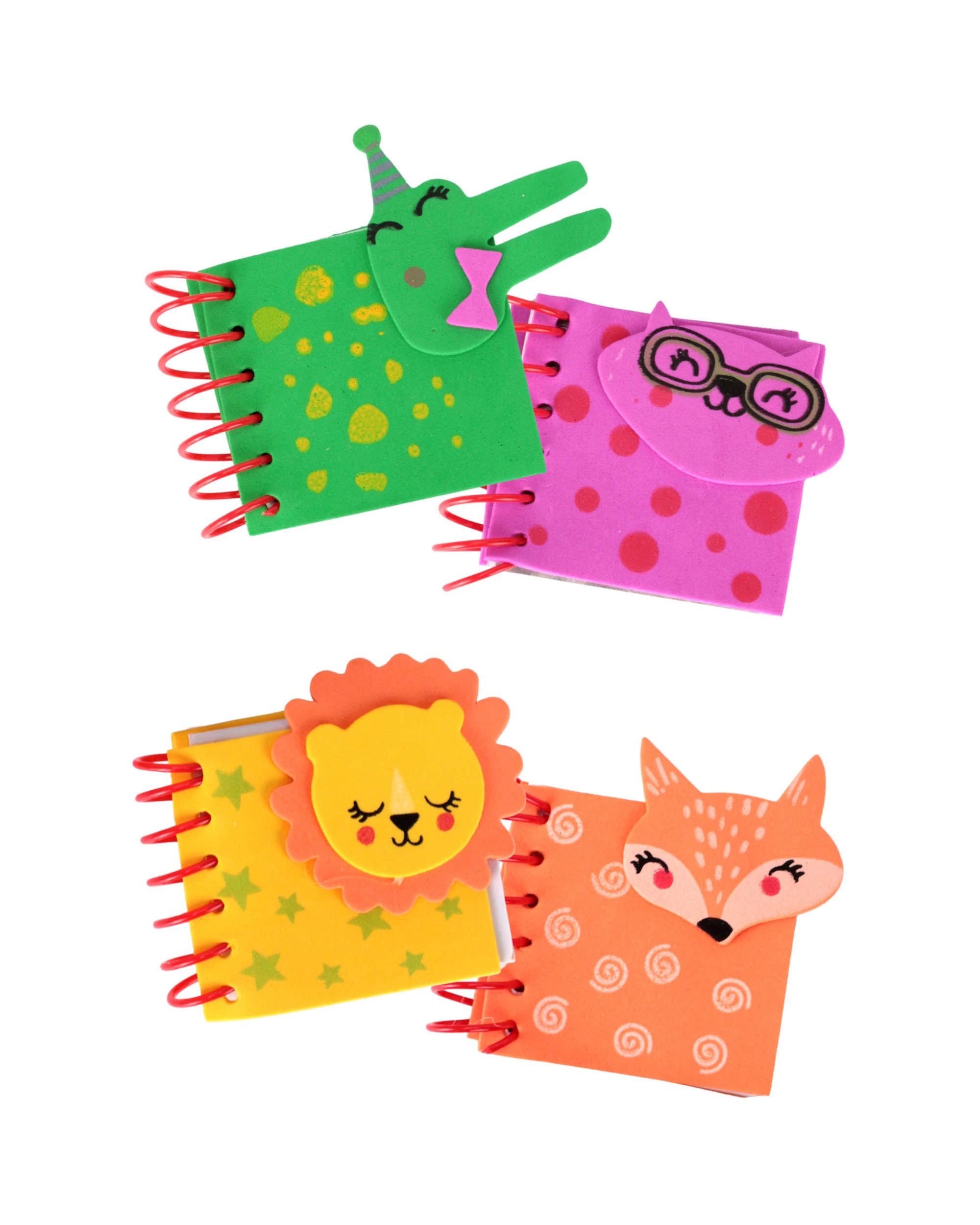 1 Artwrap 2 Mini Animal Character Notepads, 1 of 5
