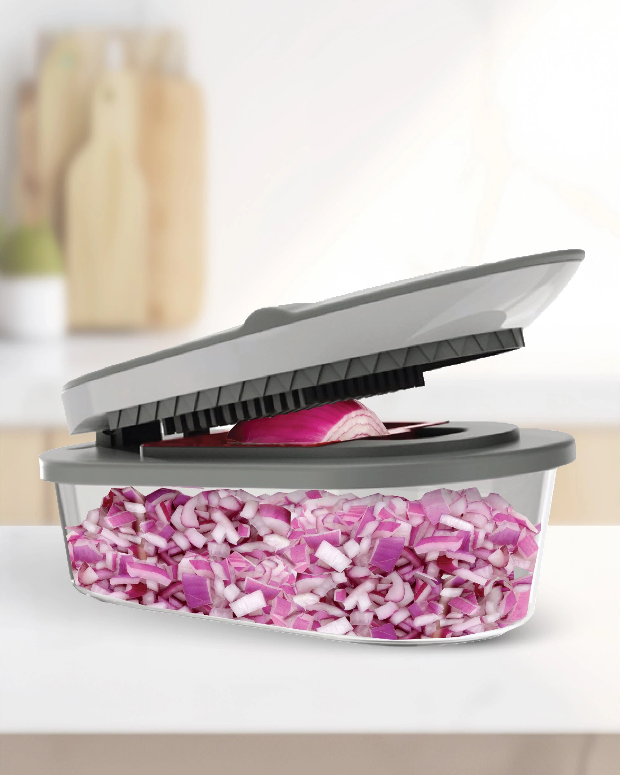3 Global Shop Direct Chopzilla All-In-One Multi-Functional Food Preparation Tool Chop Dice Slice Grate Vegetables, 3 of 7