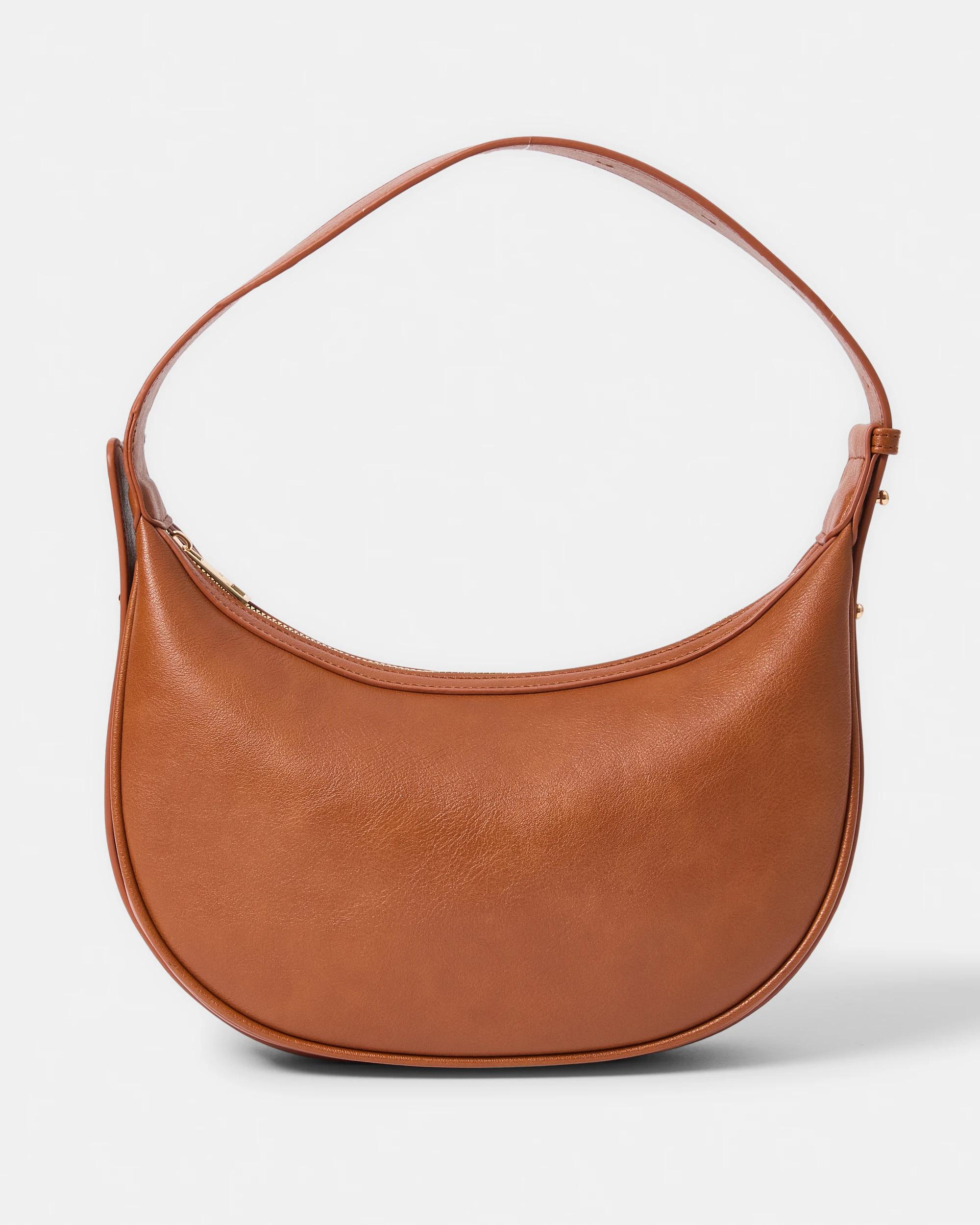 2 Everyday Crescent Crossbody Bag Warm Umber, 2 of 6
