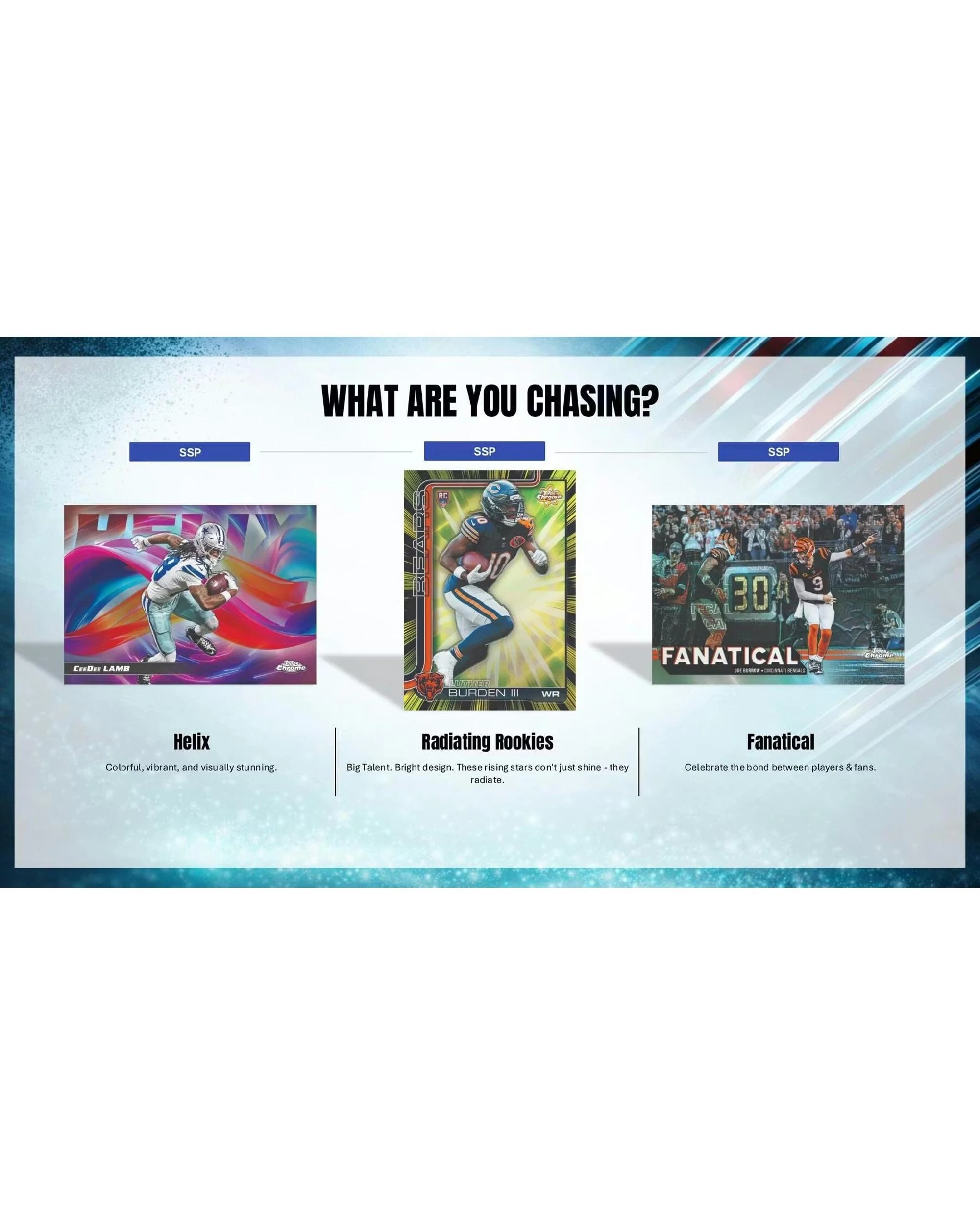 5 Topps 2025 Chrome NFL Football Blaster Box, 5 of 10