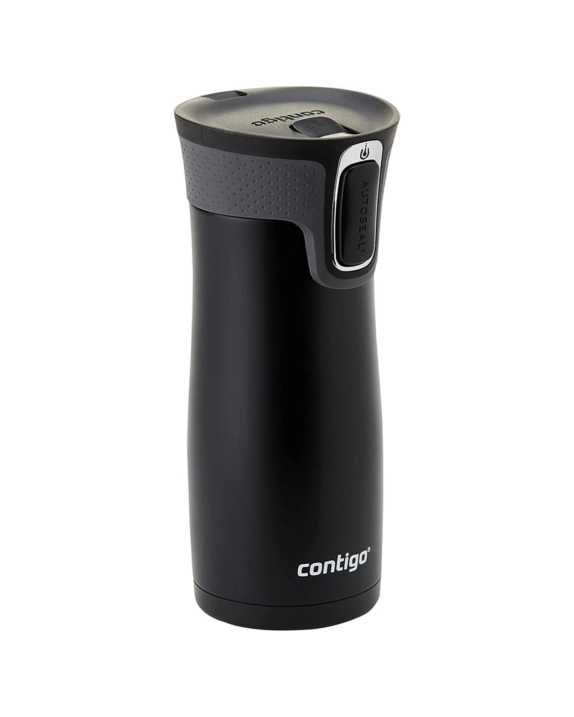 1 Contigo West Loop Autoseal Mug 473ml Vacuum Insulated Leakproof Spillproof - Black, 1 of 1