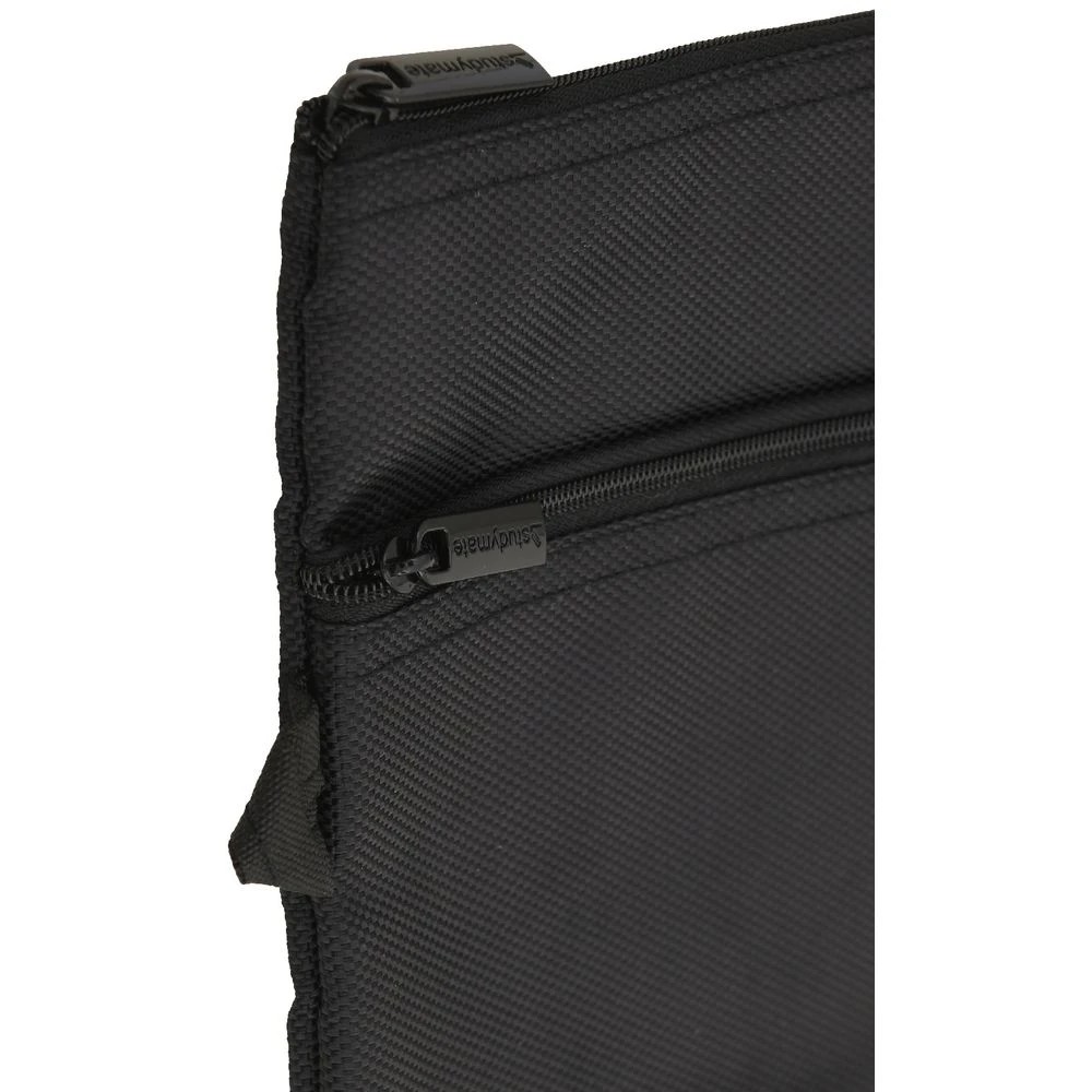 3 Studymate Twin Zip Pencil Case Black, 3 of 3