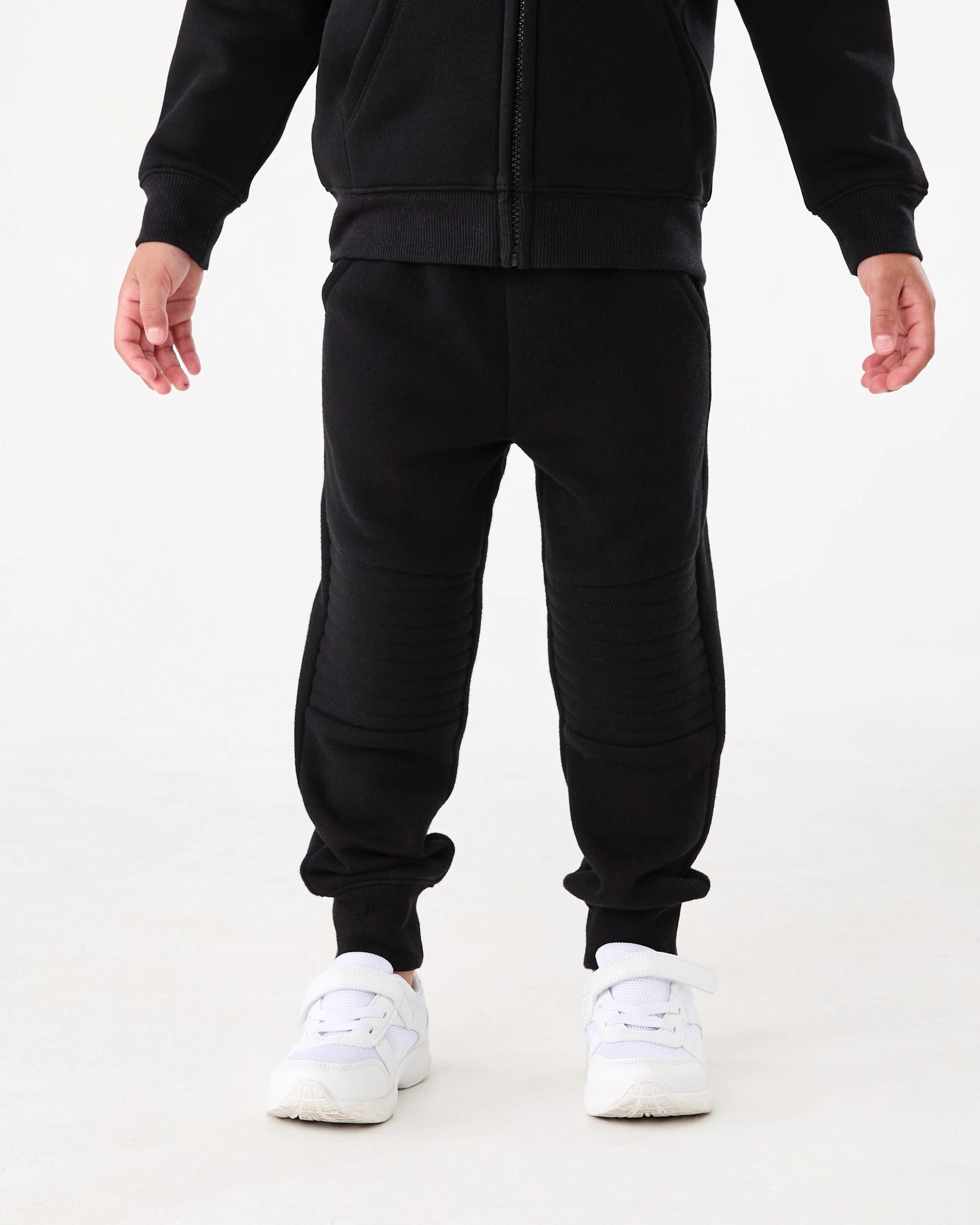 1 Moto Trackpants Black, 1 of 7