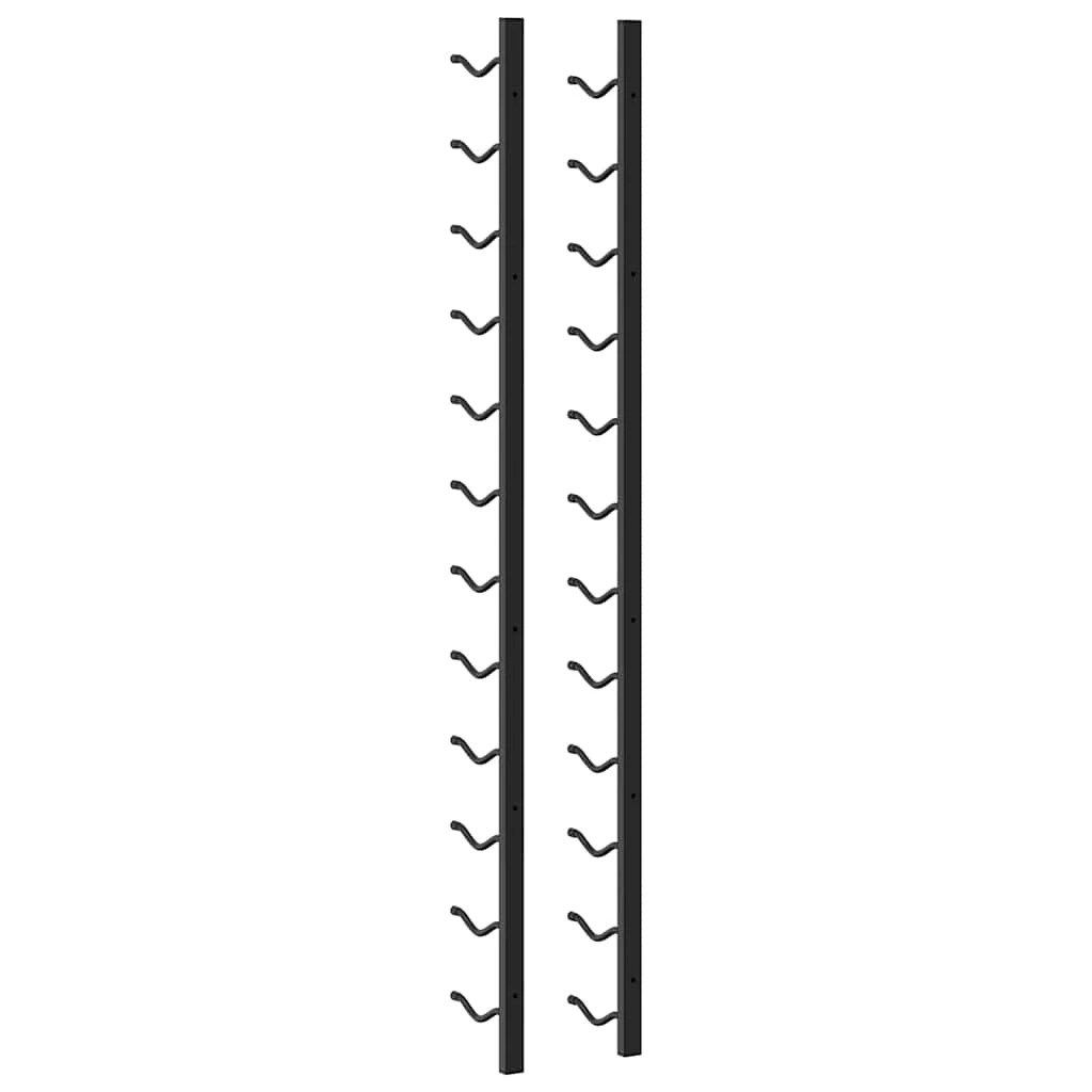 7 Vidaxl Wine Rack Wine Rack, Wine Racks - Black, 7 of 9