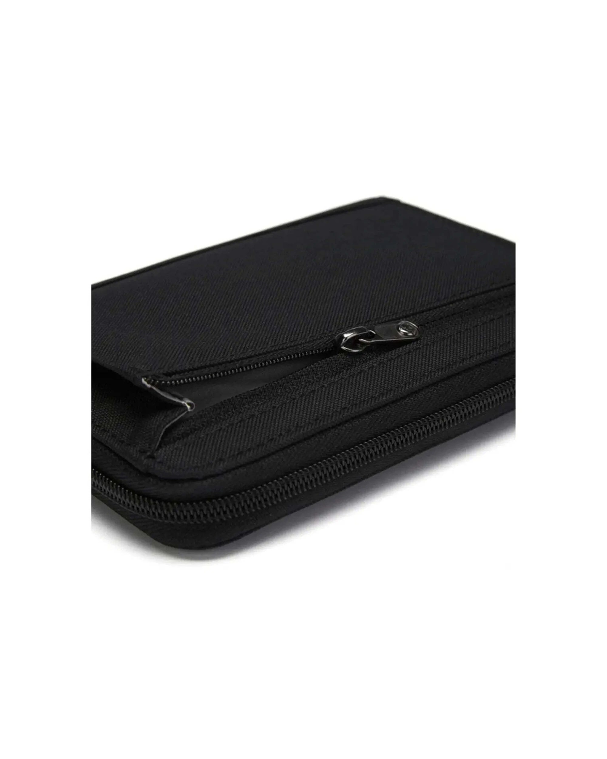 5 Pacsafe RFIDsafe Compact Travel Organiser Accessory Pouch Jet - Black, 5 of 7