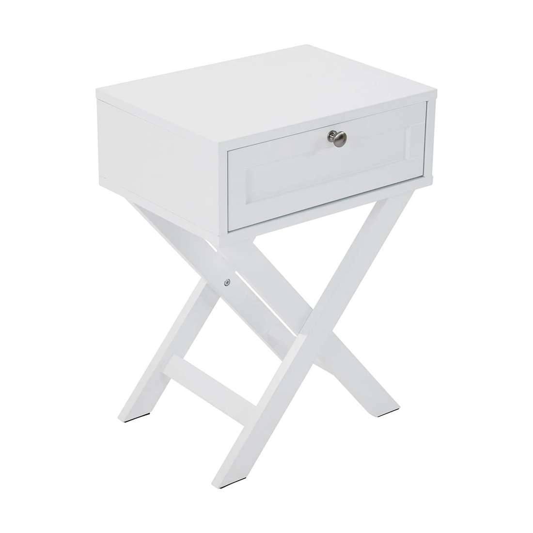3 Hamptons Bedside Table with Drawer, 3 of 9