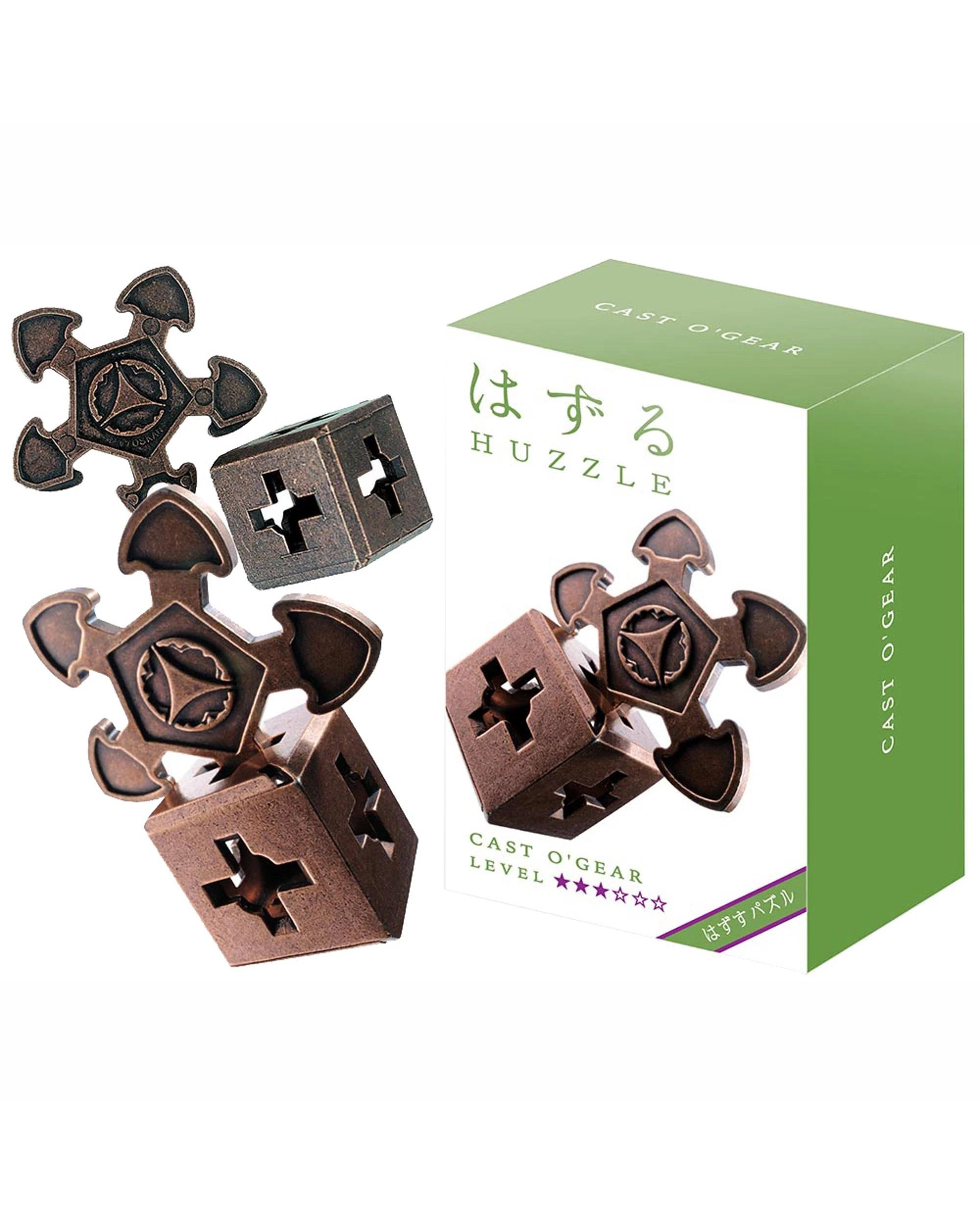 1 Hanayama Level 3 Cast O'Gear Puzzle, 1 of 1