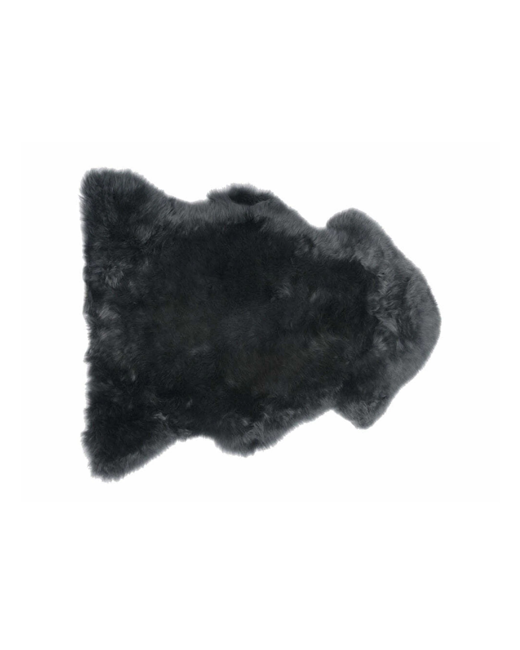 1 Huxford Grove The Gulgong Sheepskin Rug Home Room Decor Steel 105x60cm - Grey, 1 of 1