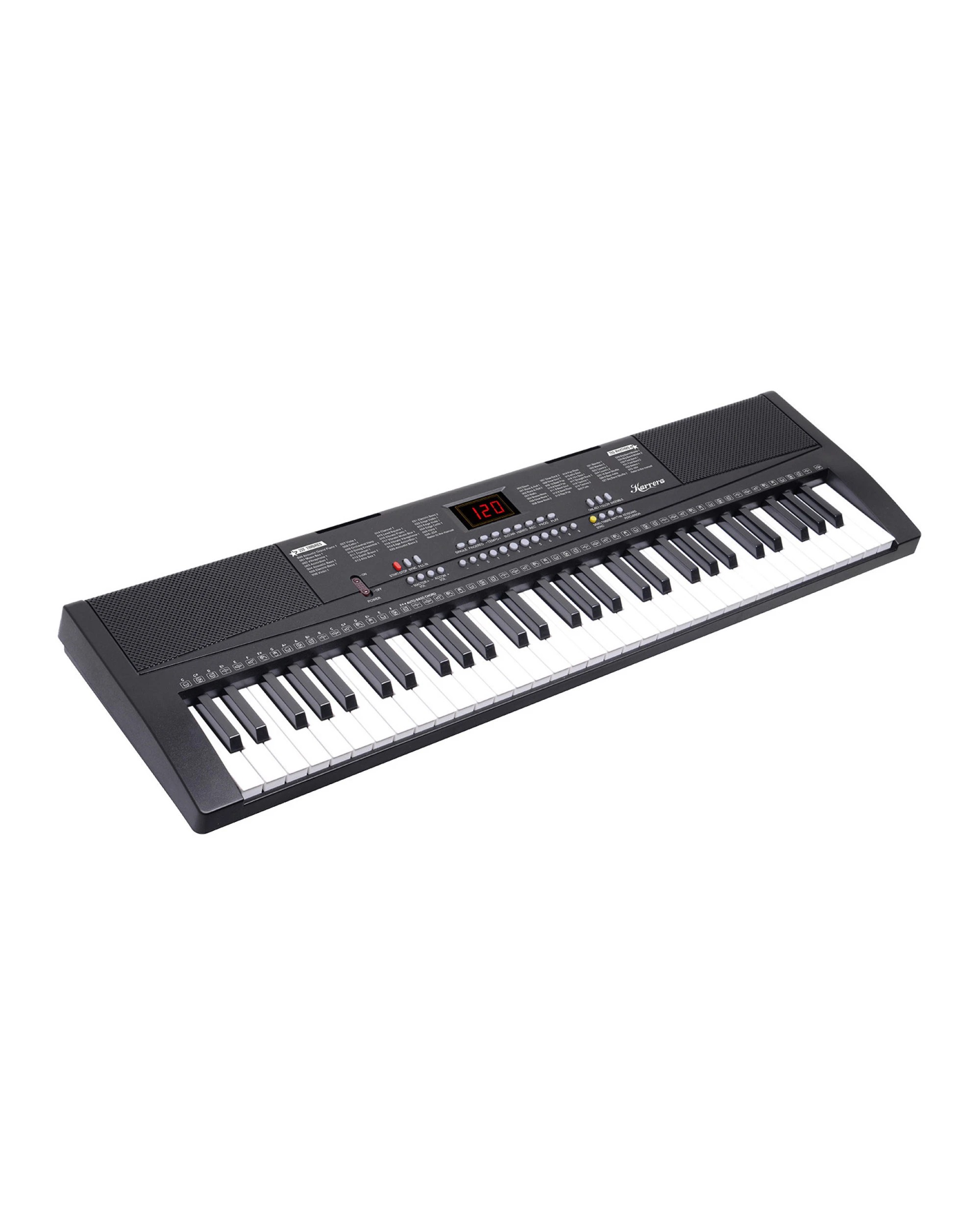 3 Karrera 61-Key Electronic Piano Keyboard 75cm with Stand in Black CHJ-61-75S - Black, 3 of 9