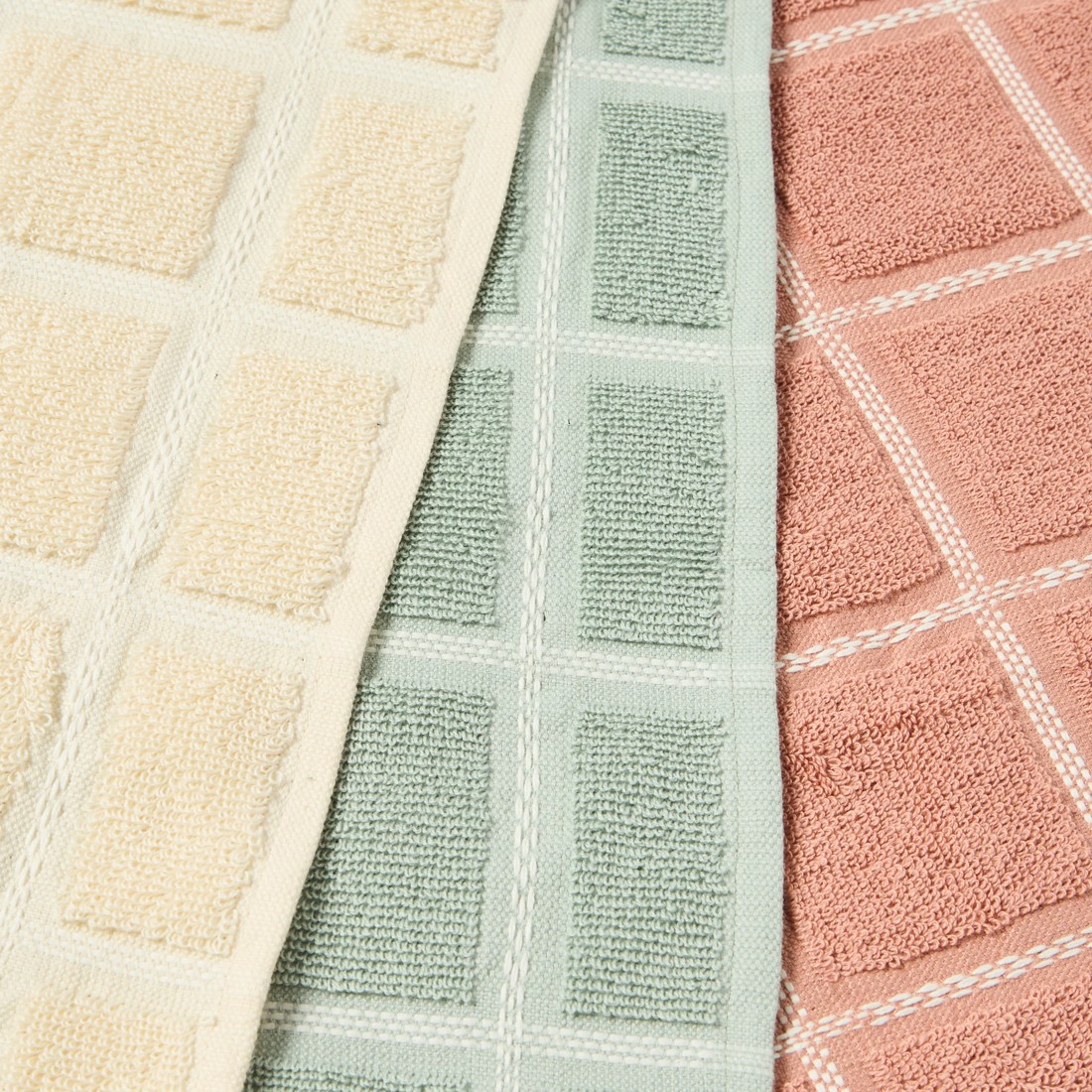 2 Pack of 3 Terry Dish Cloths, 2 of 5