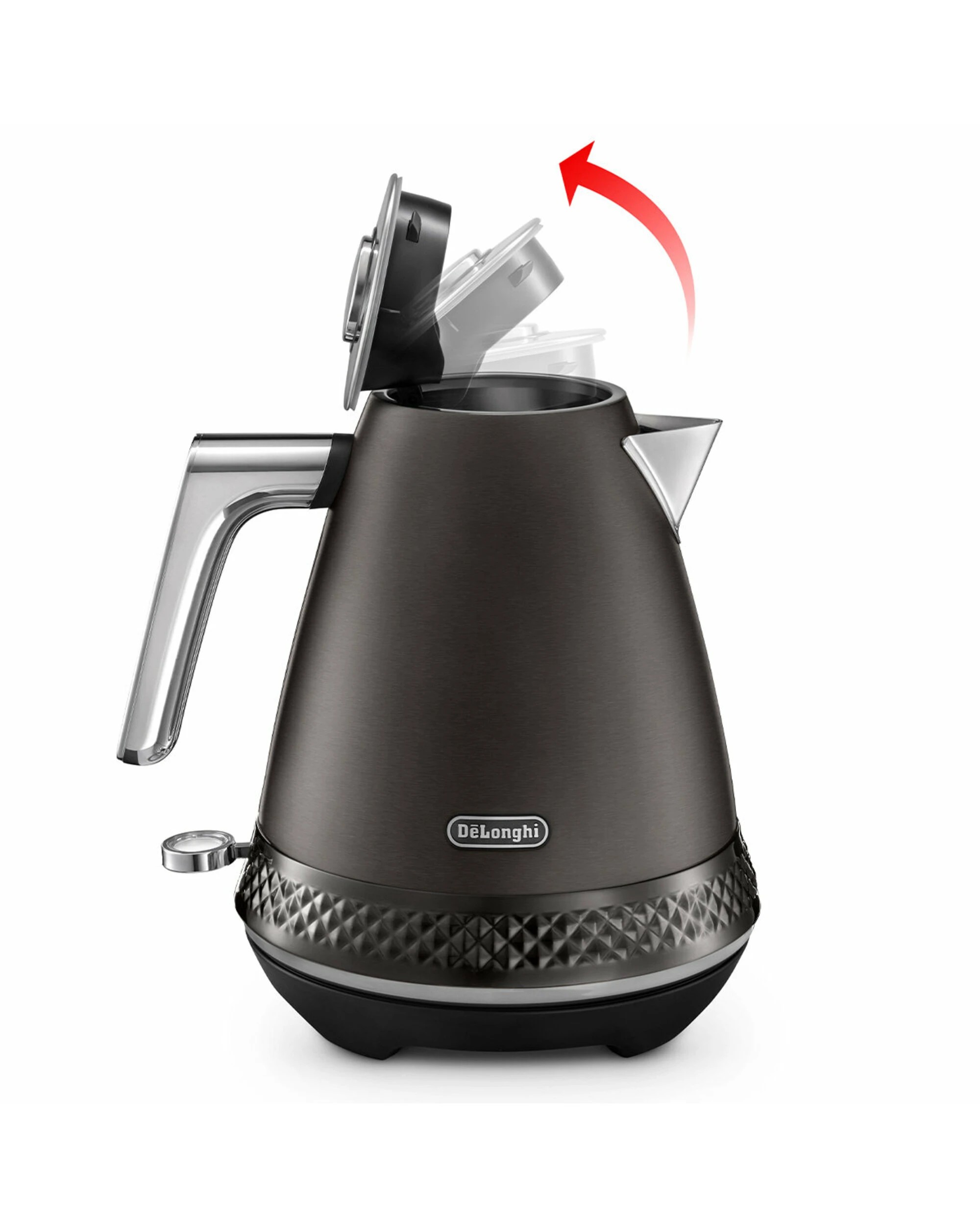 3 De'Longhi Diadema Kettle Onyx Black, 3 of 5