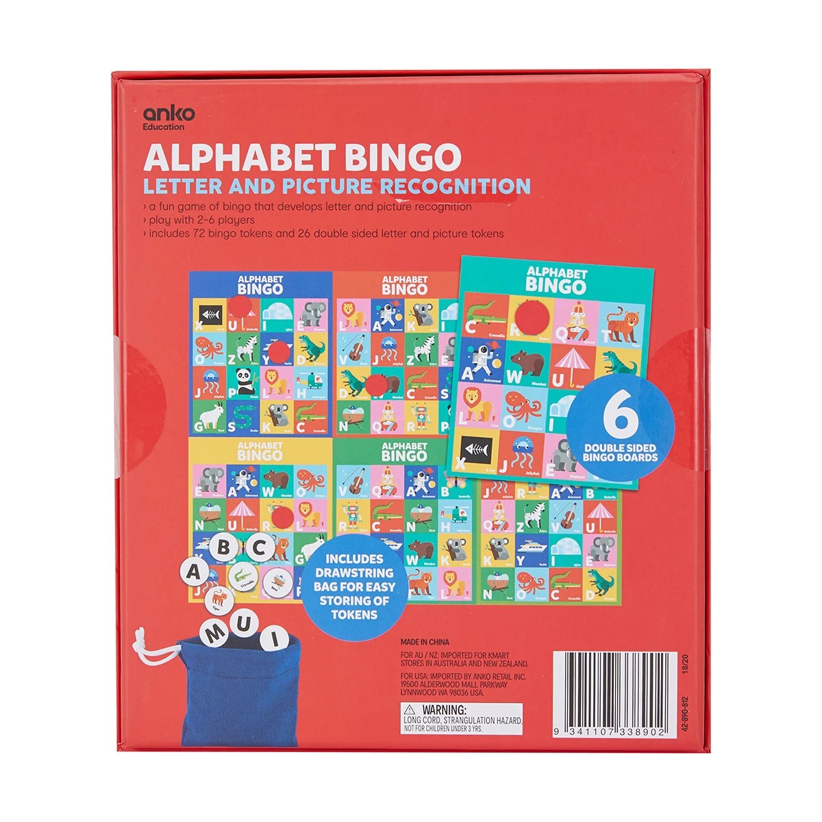 9 Alphabet Bingo, 9 of 9