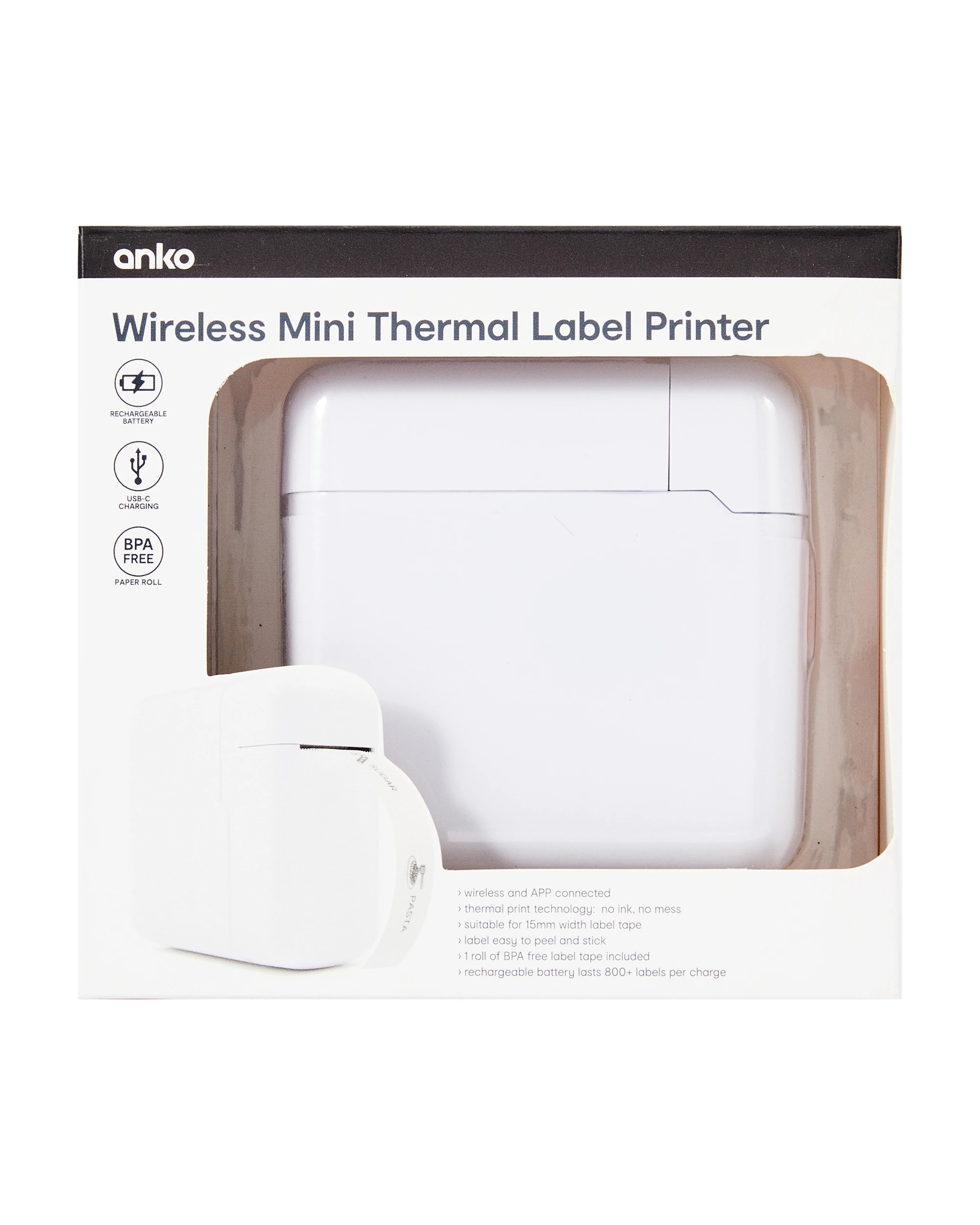 9 Mini Label Thermal Printer, 9 of 10