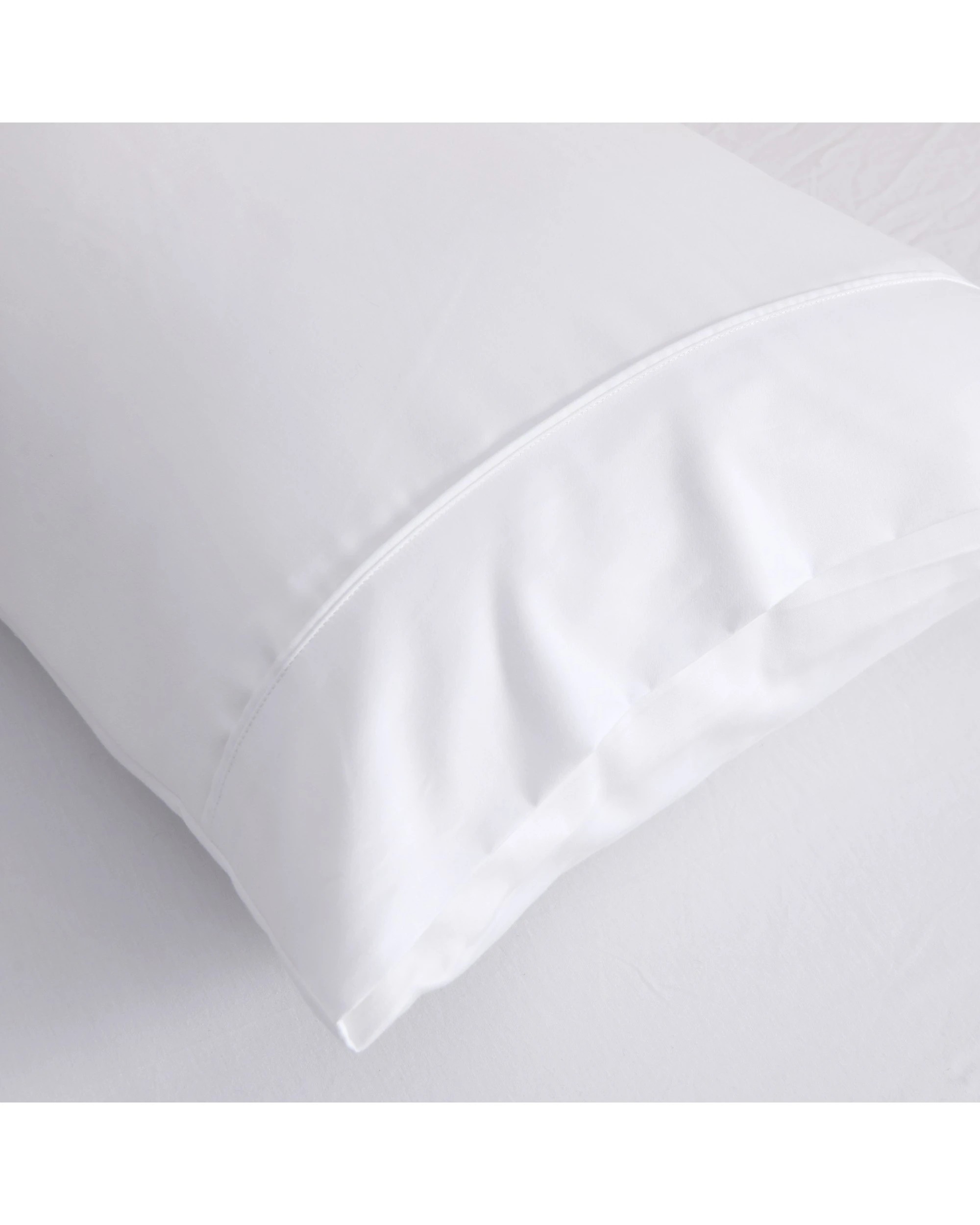 4 Dreamaker 1500TC Cotton Rich Sateen Sheet Set - Queen Bed - White, 4 of 6