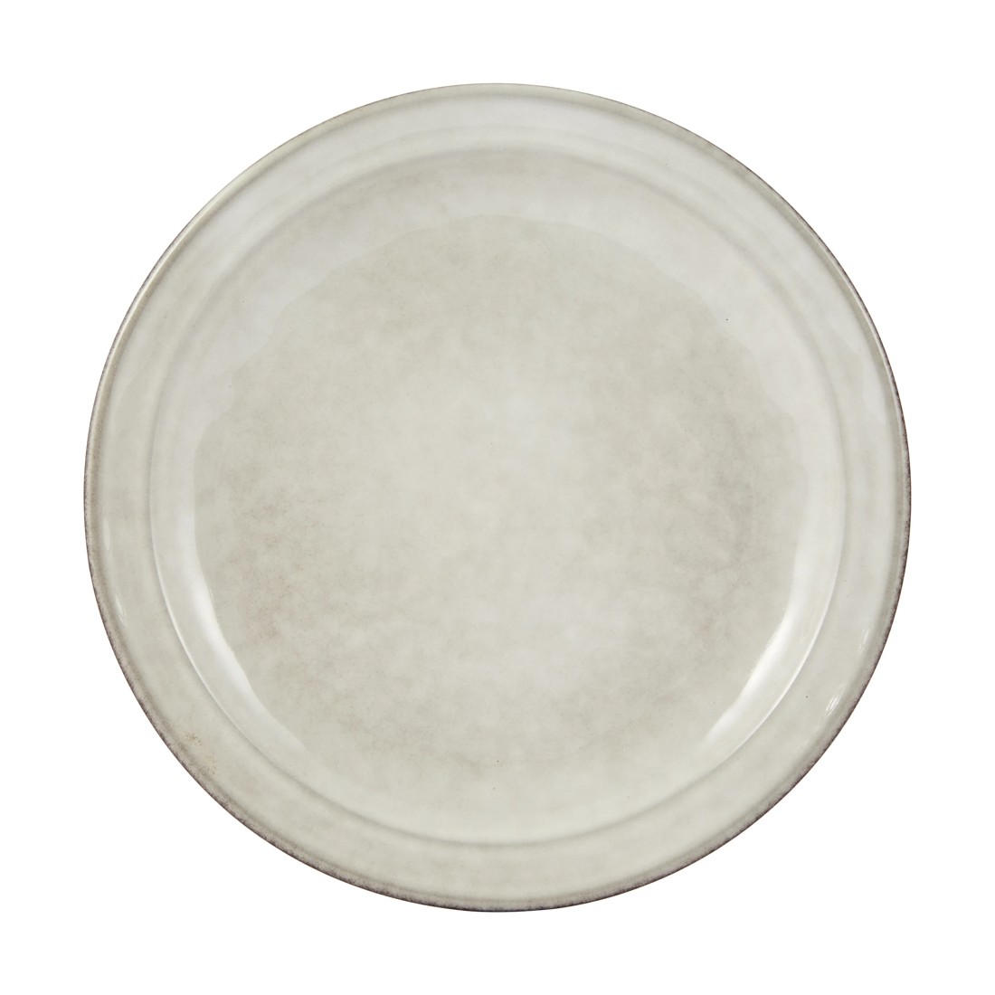 3 Grey Rim Dinner Plate, 3 of 4
