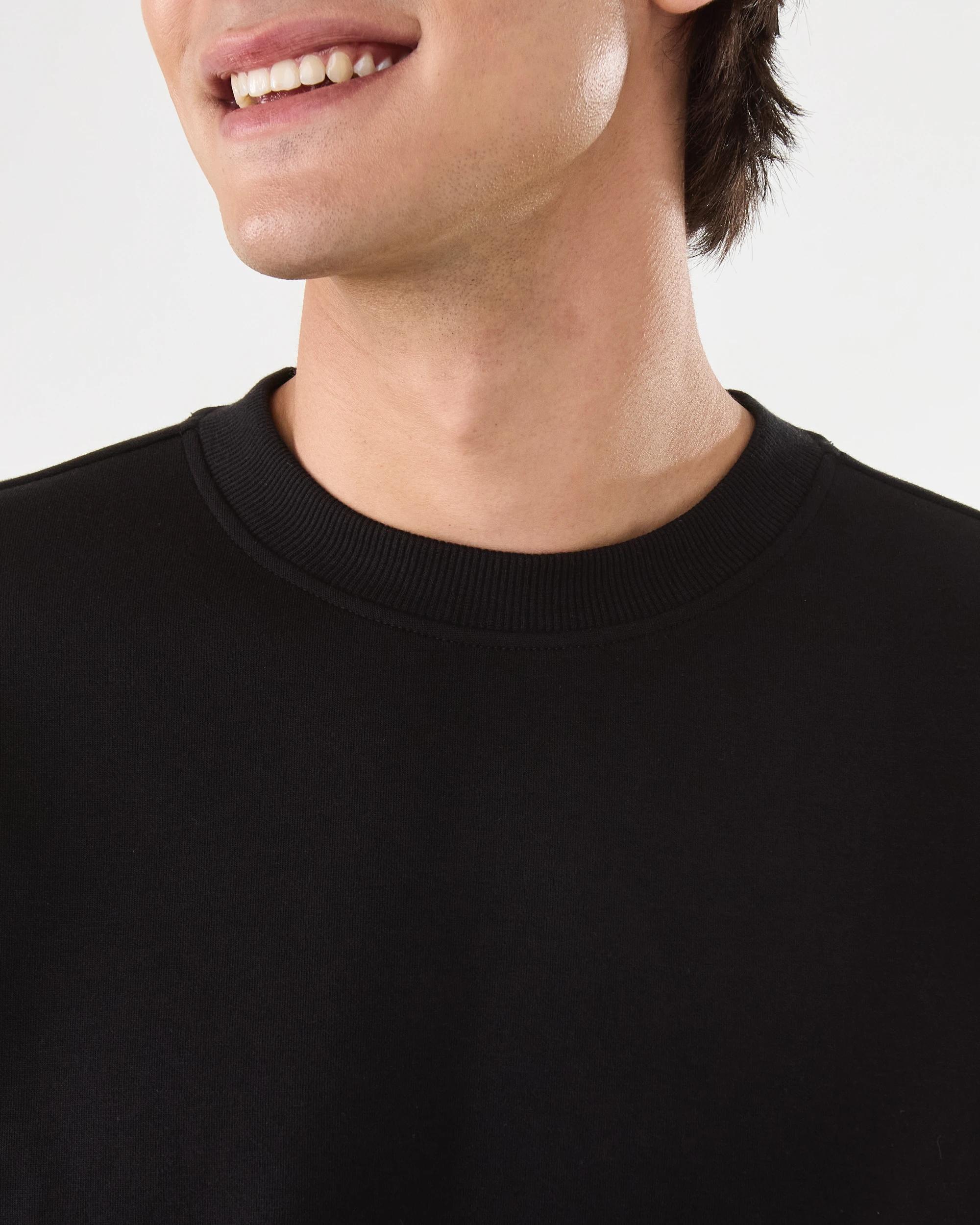 6 Oversized Interlock T-shirt Black, 6 of 6